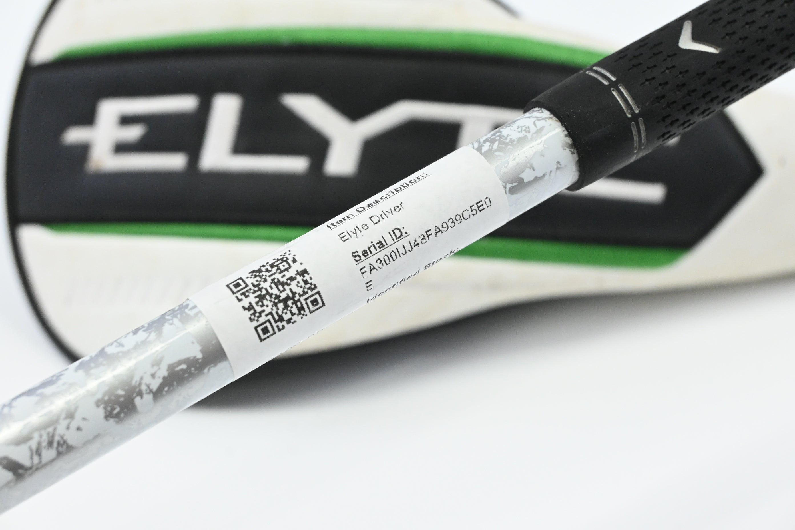 Callaway Elyte Driver / 10.5 Degree / Stiff Flex Denali Charcoal 60 Shaft