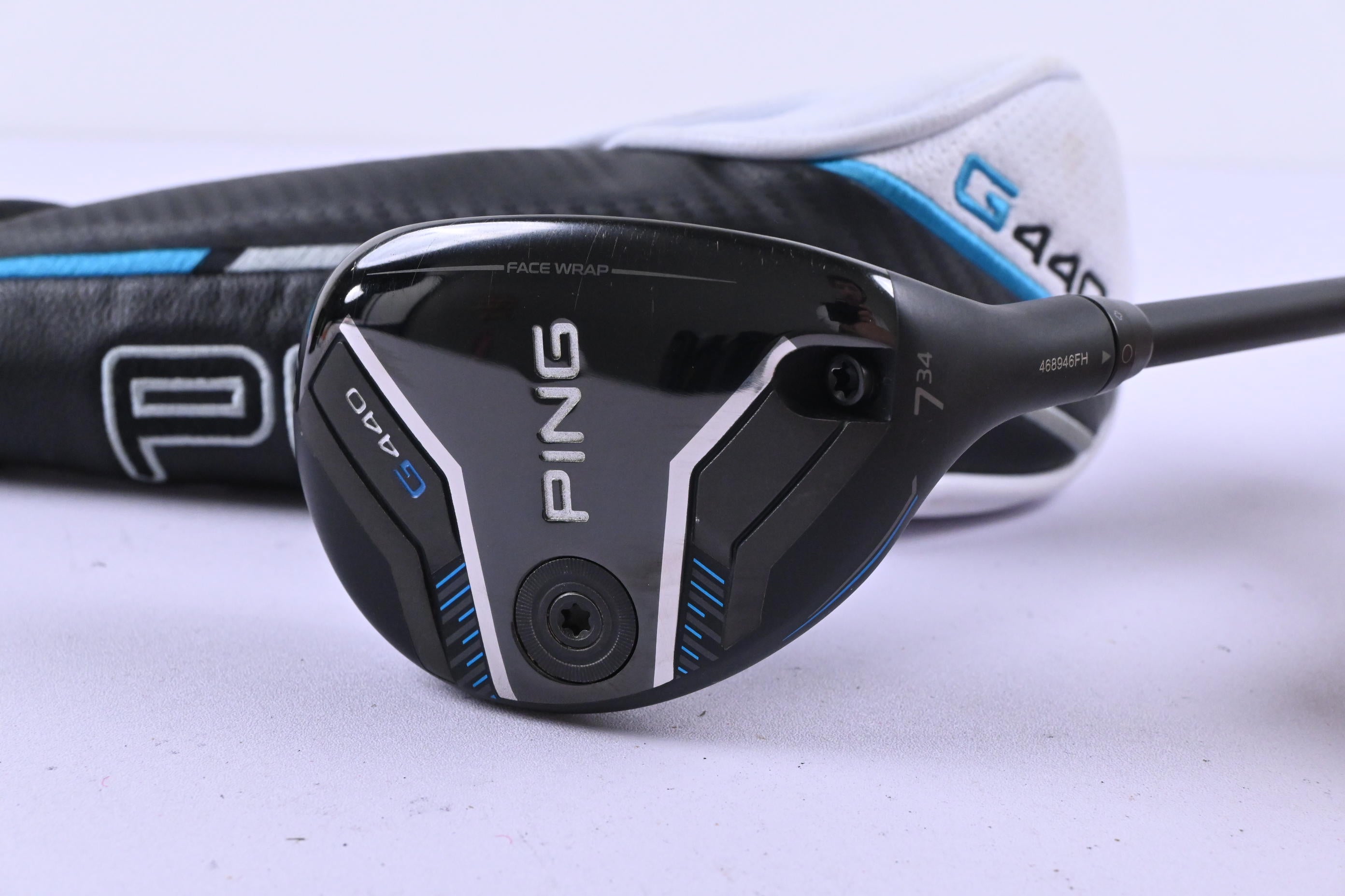 Ping G440 #7 Hybrid / 34 Degree / Regular Flex Ping Alta CB Blue 70 Shaft