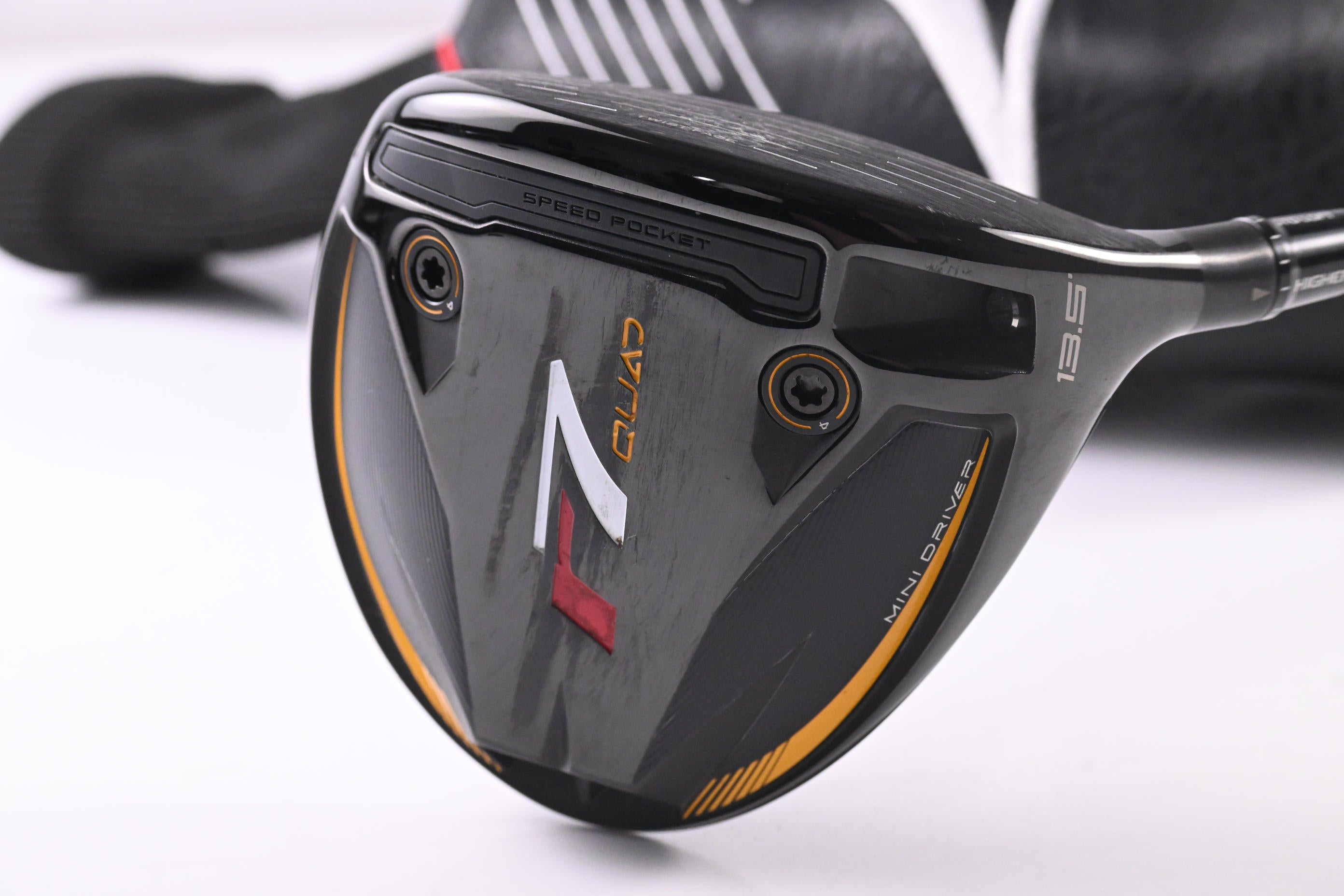 Taylormade R7 Quad Mini Driver / 13.5 Degree / Regular Flex Fujikura Speeder MD