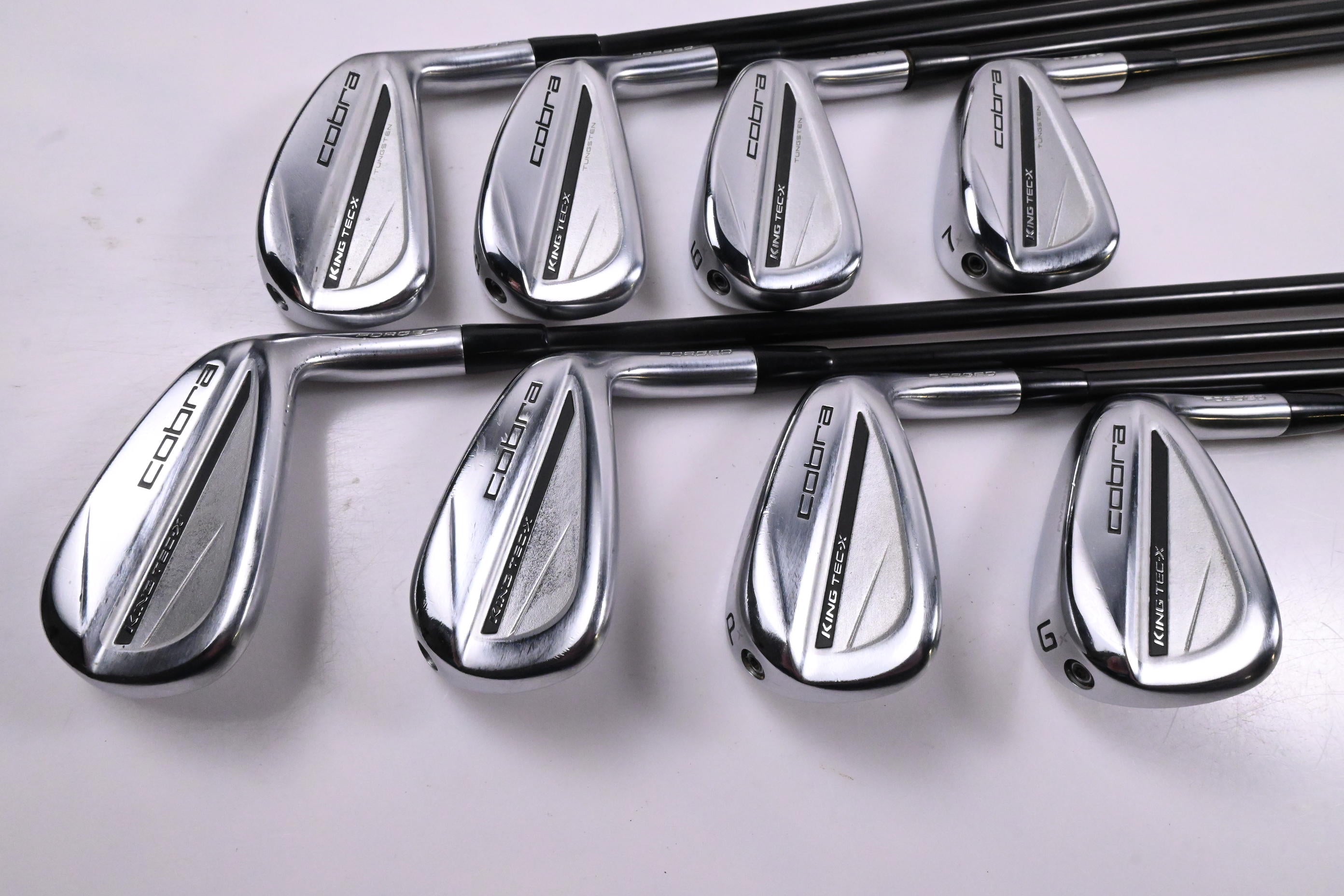 Cobra 2025 King Tec-X Irons / 4-PW+GW / Regular Flex KBS PGI 75 Shafts