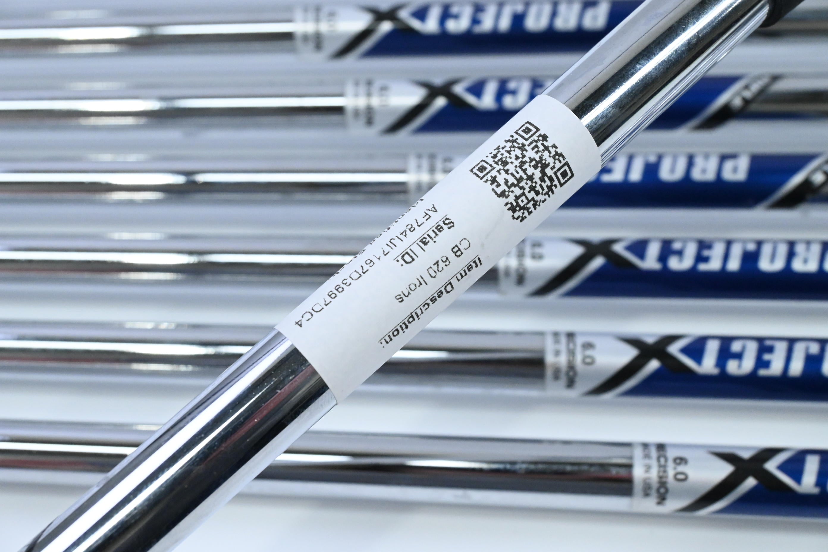 Titleist CB 620 Irons / 3-PW / Stiff Flex Project X Rifle Shafts