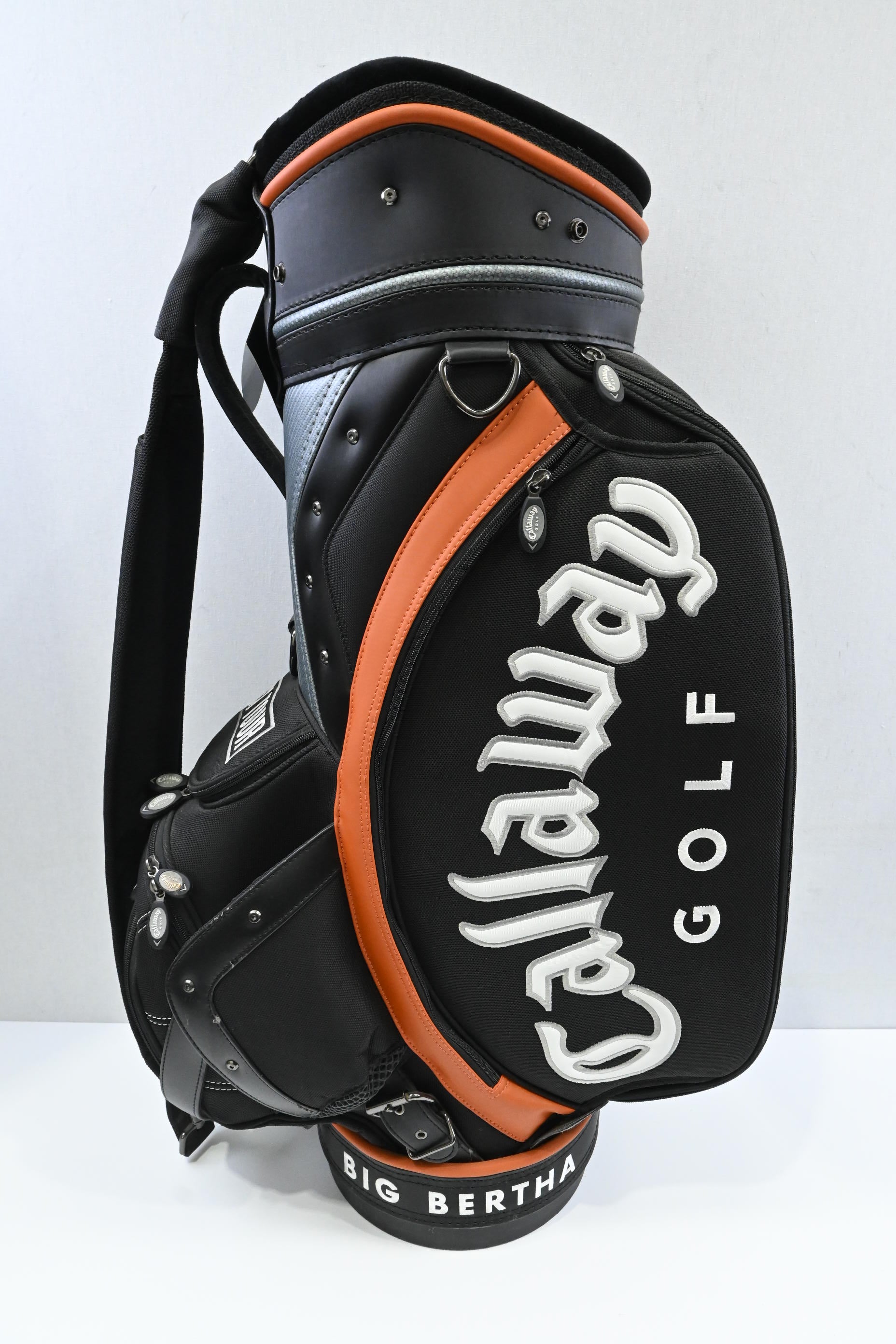 Callaway Big Bertha Tour Bag / 6-Way Divider / Black, Orange