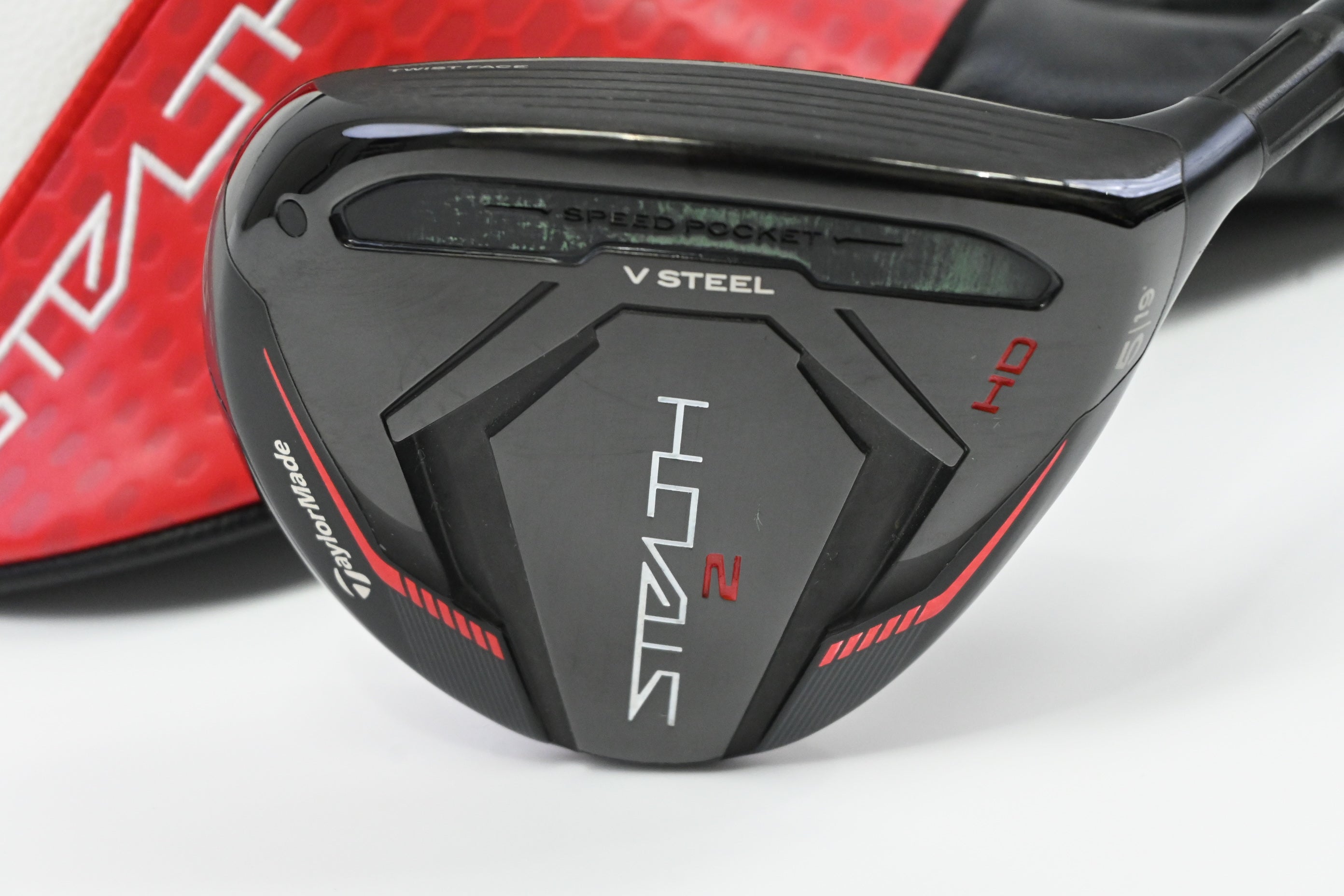 Taylormade Stealth 2 HD #5 Wood / 19 Degree / Stiff Flex Kai'li Red 75 Shaft