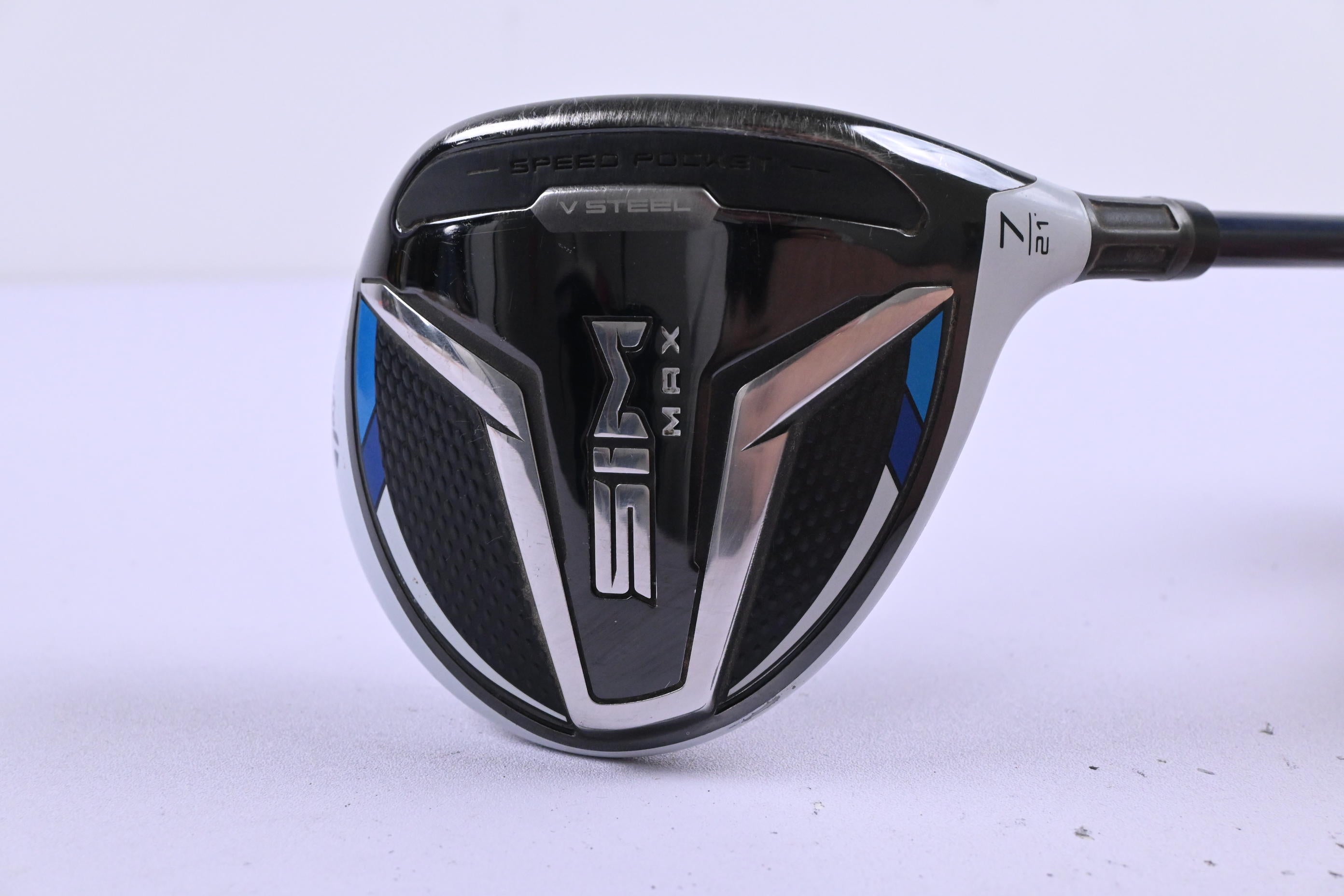 Taylormade SIM Max #7 Wood / 21 Degree / Senior Flex Fujikura Ventus FW Blue 5