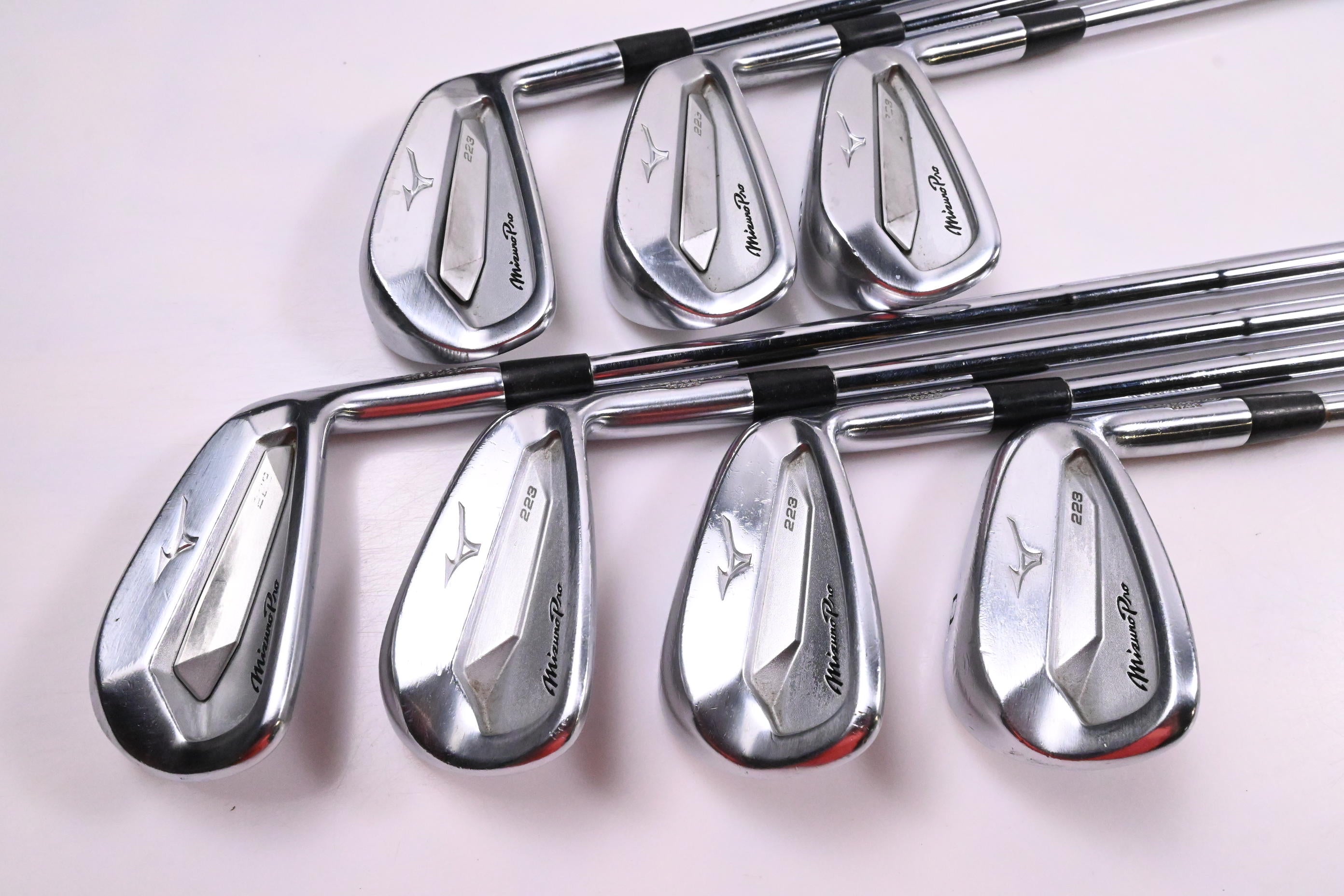 Mizuno Pro 223 Irons / 4-PW / X-Flex Dynamic Gold X100 Shafts