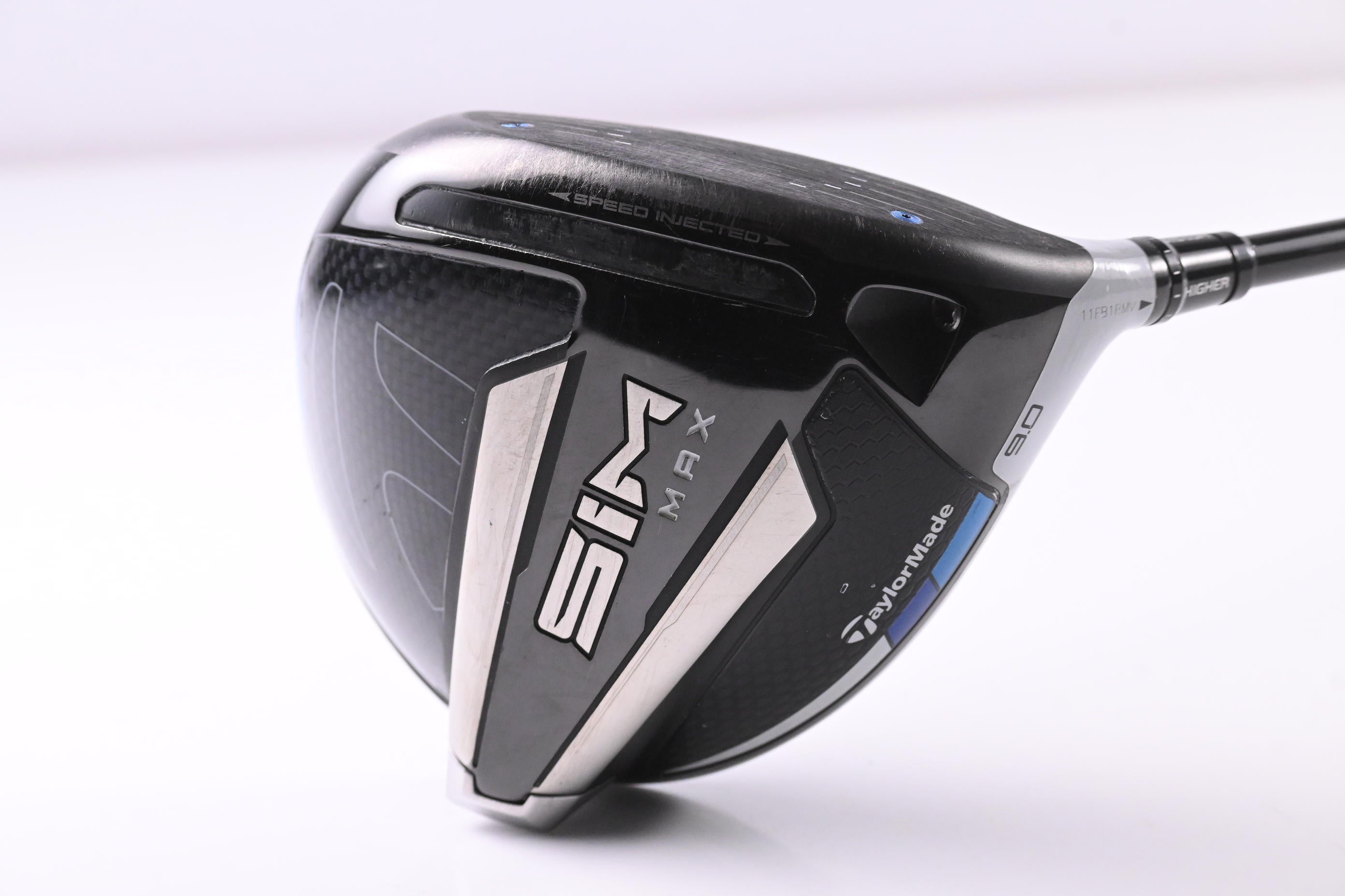 Taylormade SIM Max Driver / 9 Degree / Stiff Flex Crossfire 62 Shaft