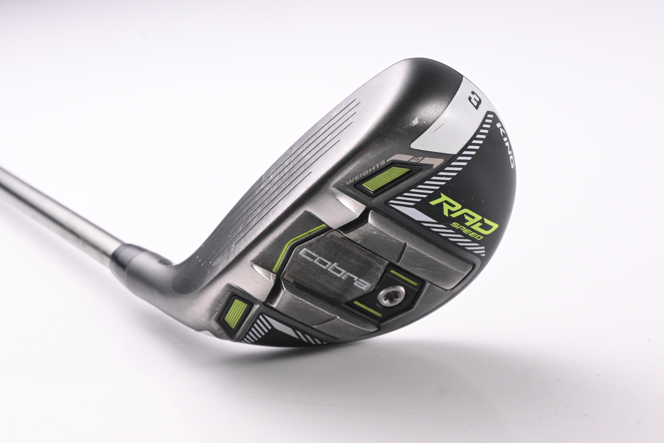 Left Hand Cobra King Radspeed #3 Hybrid / 19 Degree / Stiff Flex UST RECOIL ESX