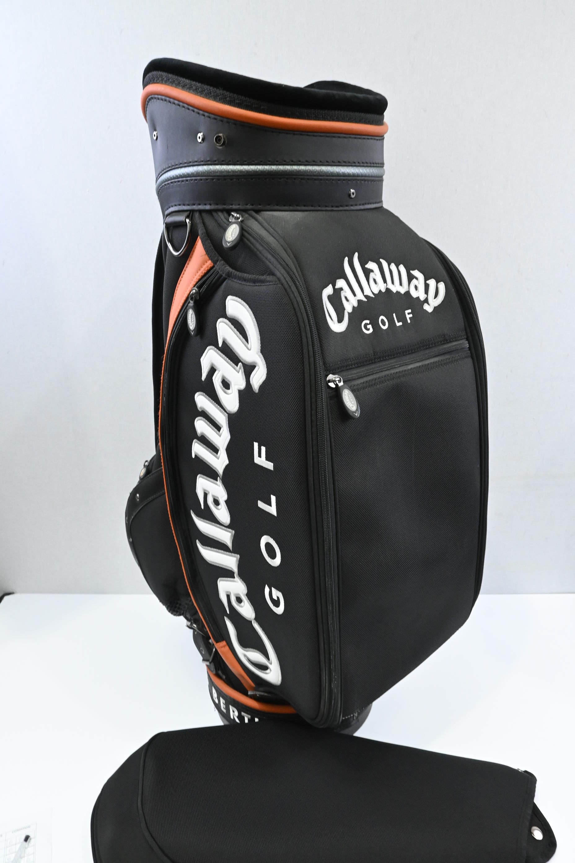 Callaway Big Bertha Tour Bag / 6-Way Divider / Black, Orange