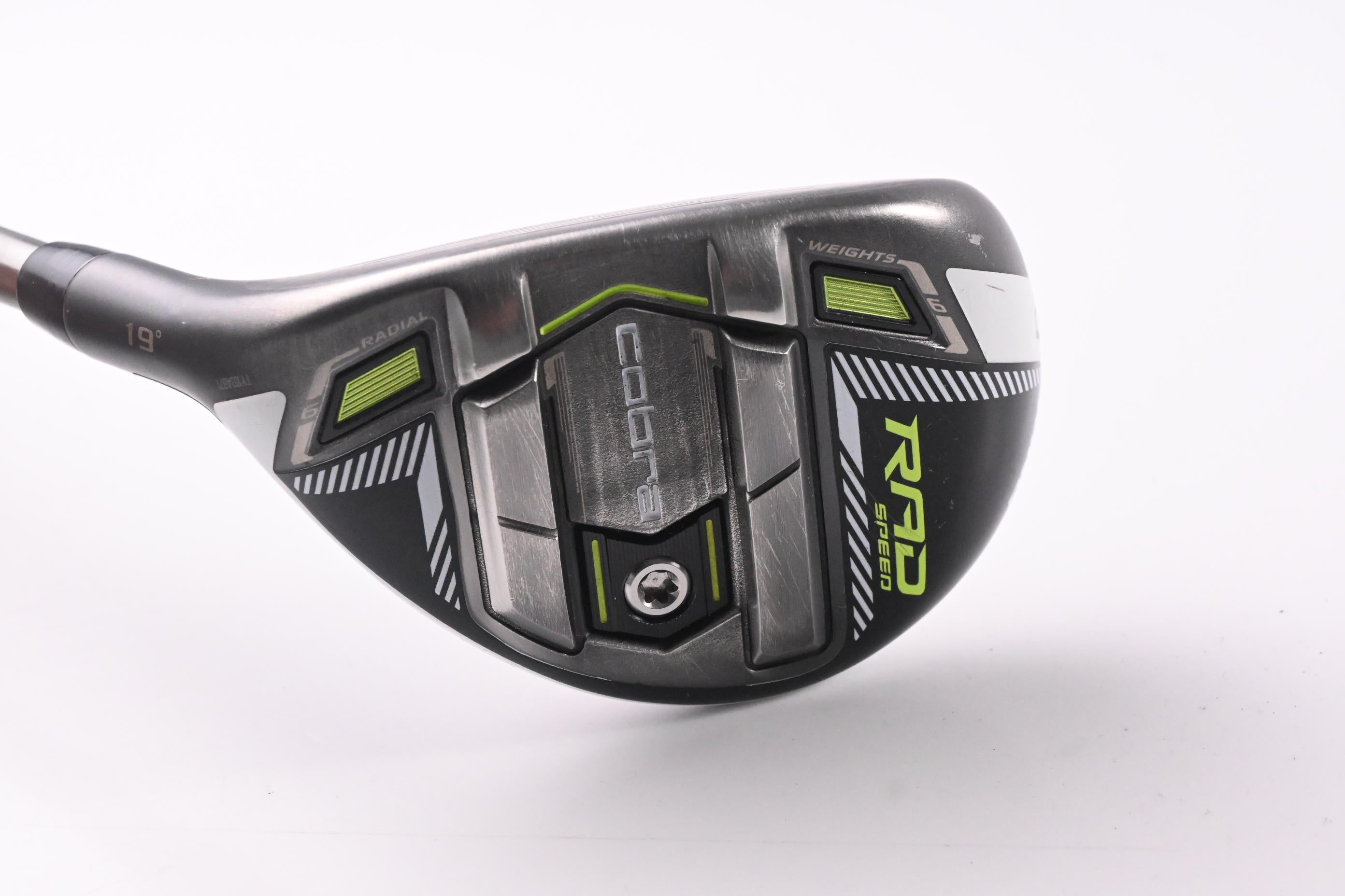 Left Hand Cobra King Radspeed #3 Hybrid / 19 Degree / Stiff Flex UST RECOIL ESX