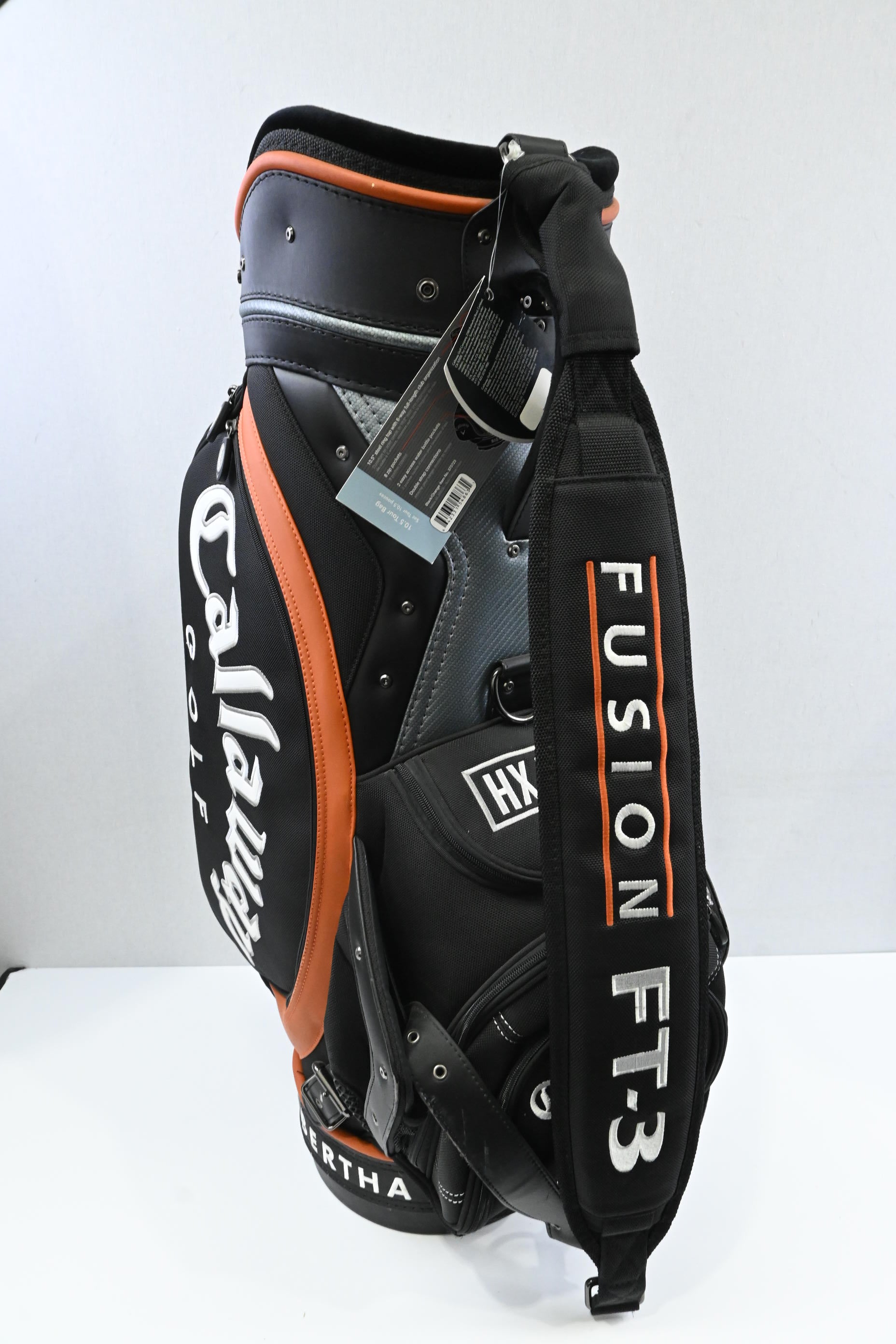 Callaway Big Bertha Tour Bag / 6-Way Divider / Black, Orange