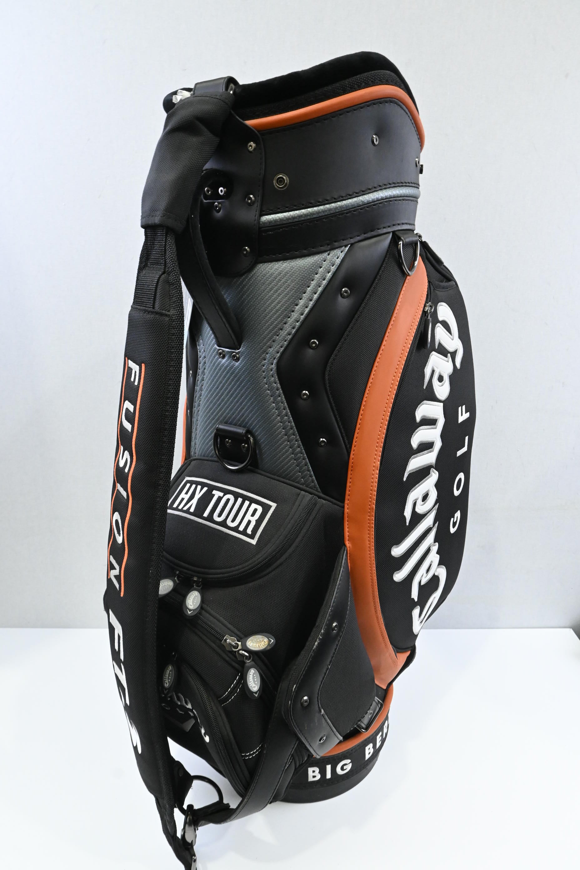 Callaway Big Bertha Tour Bag / 6-Way Divider / Black, Orange