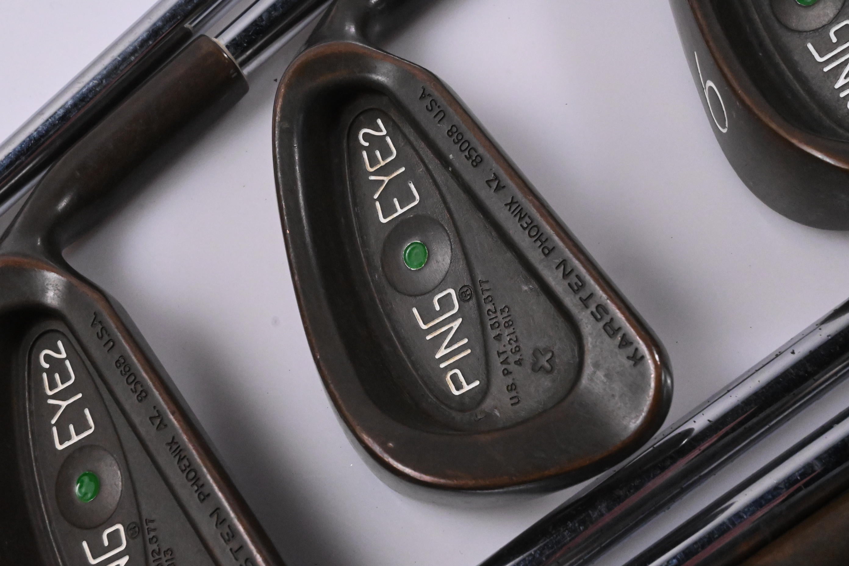 Ping Eye 2 + BeCu Irons / 3-PW / Green Dot / Stiff Flex Ping JZ Shafts