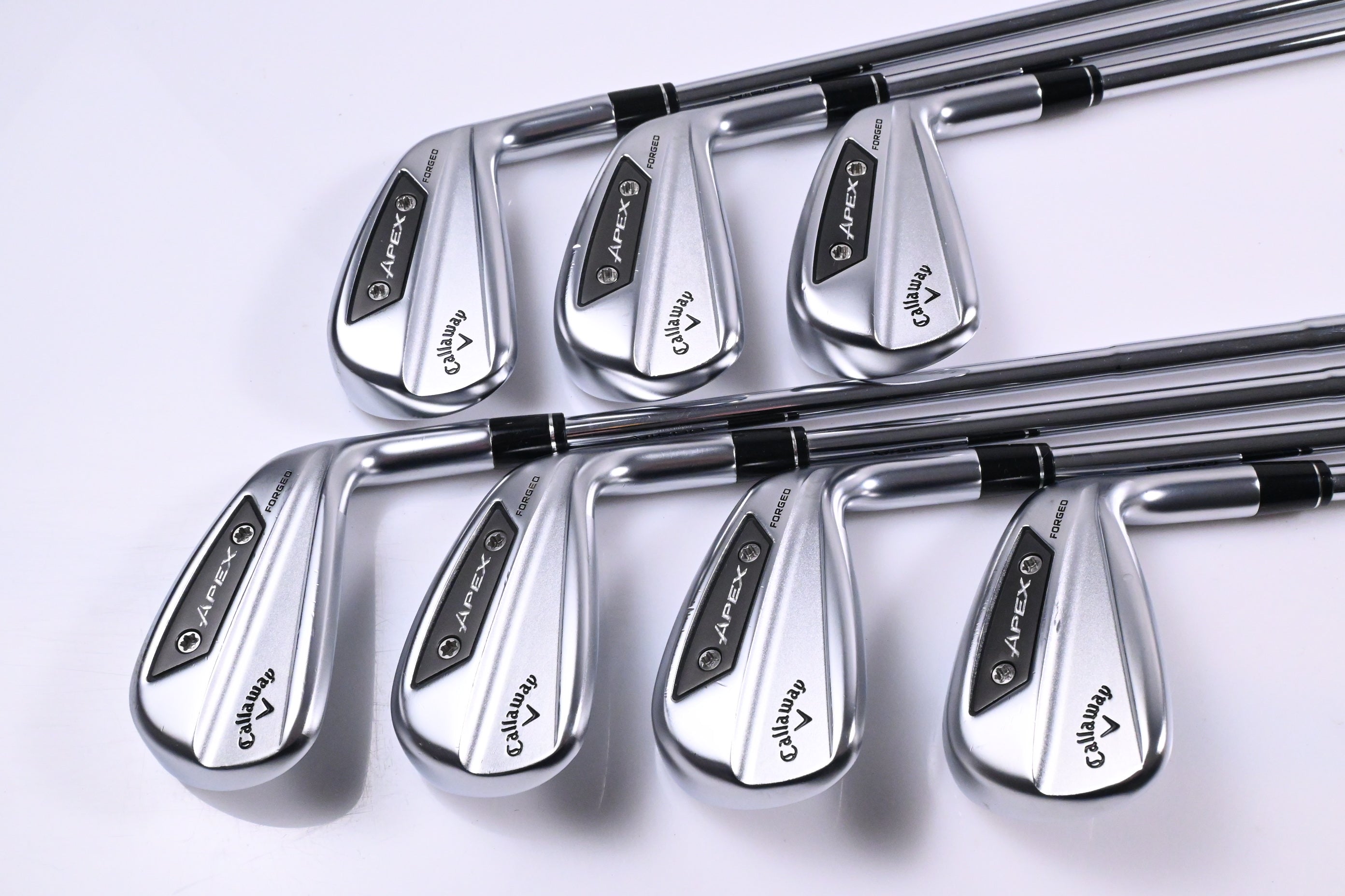Callaway Apex Ai200 Irons / 4-PW / Stiff Flex Dynamic Gold Mid 100 S300 Shafts