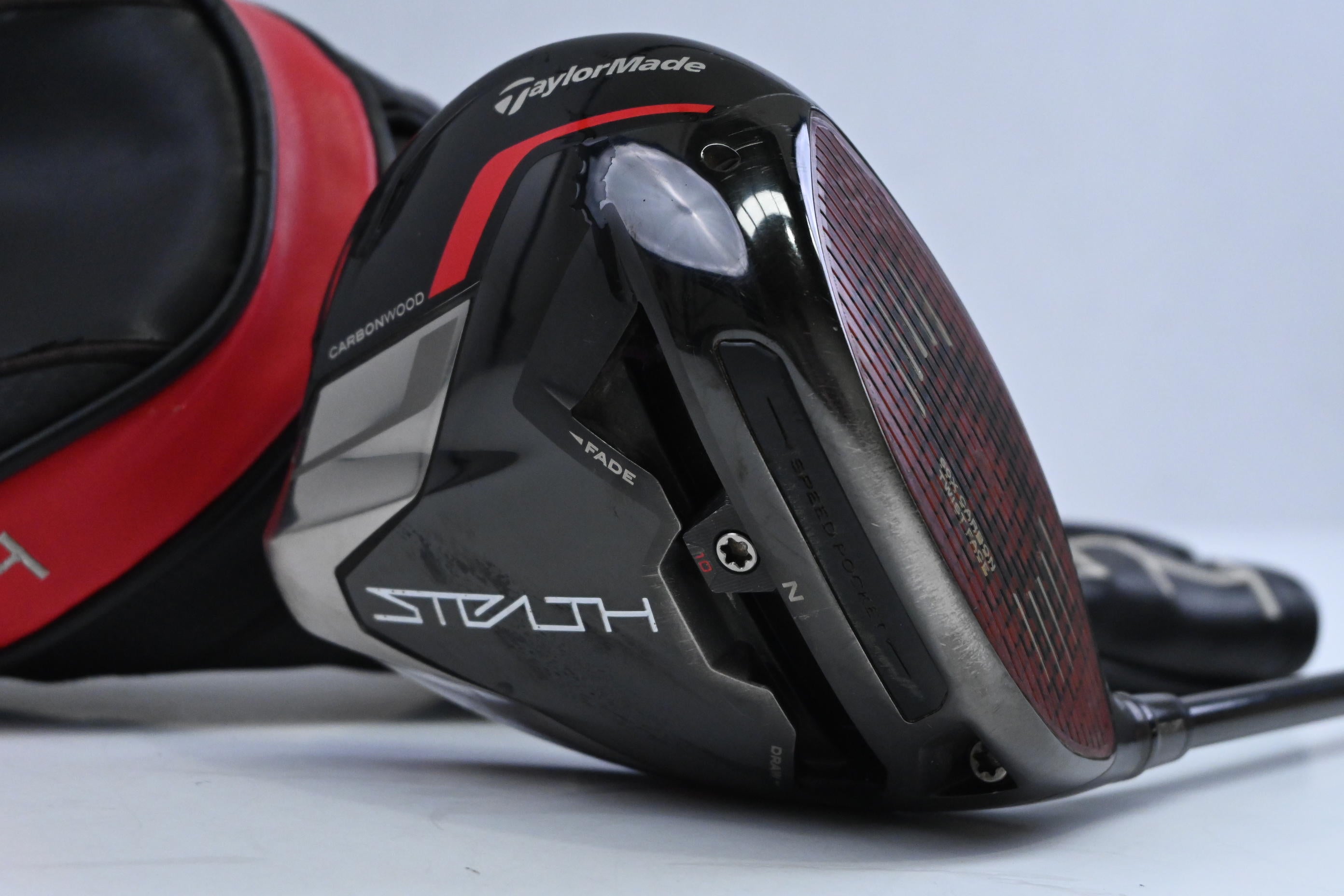 Taylormade Stealth Plus Driver / 9 Degree / Stiff Flex HZRDUS Smoke Red RDX 60