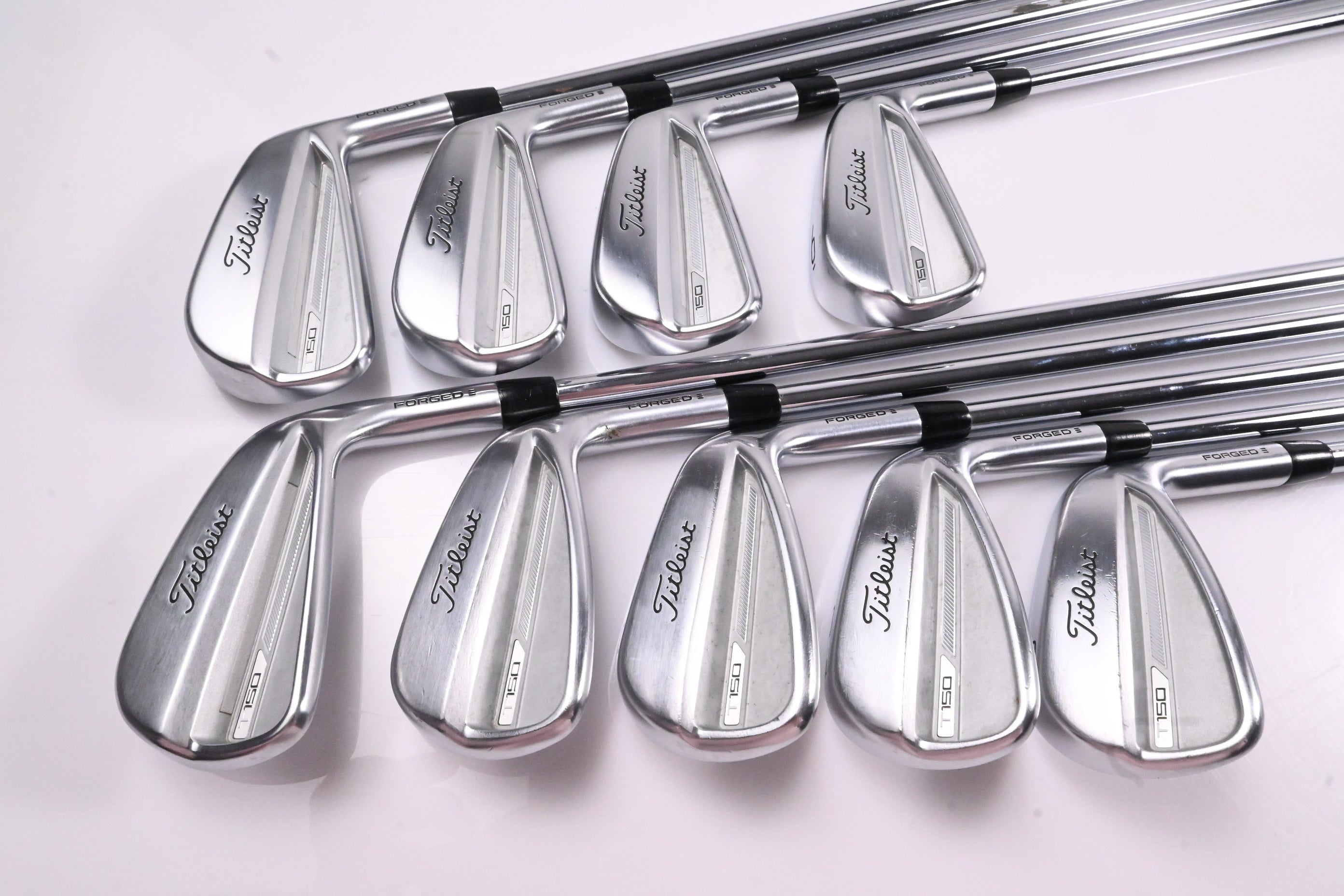 Titleist T150 2023 Irons / 3-PW+48° / Stiff Flex Project X LZ 120 Shafts