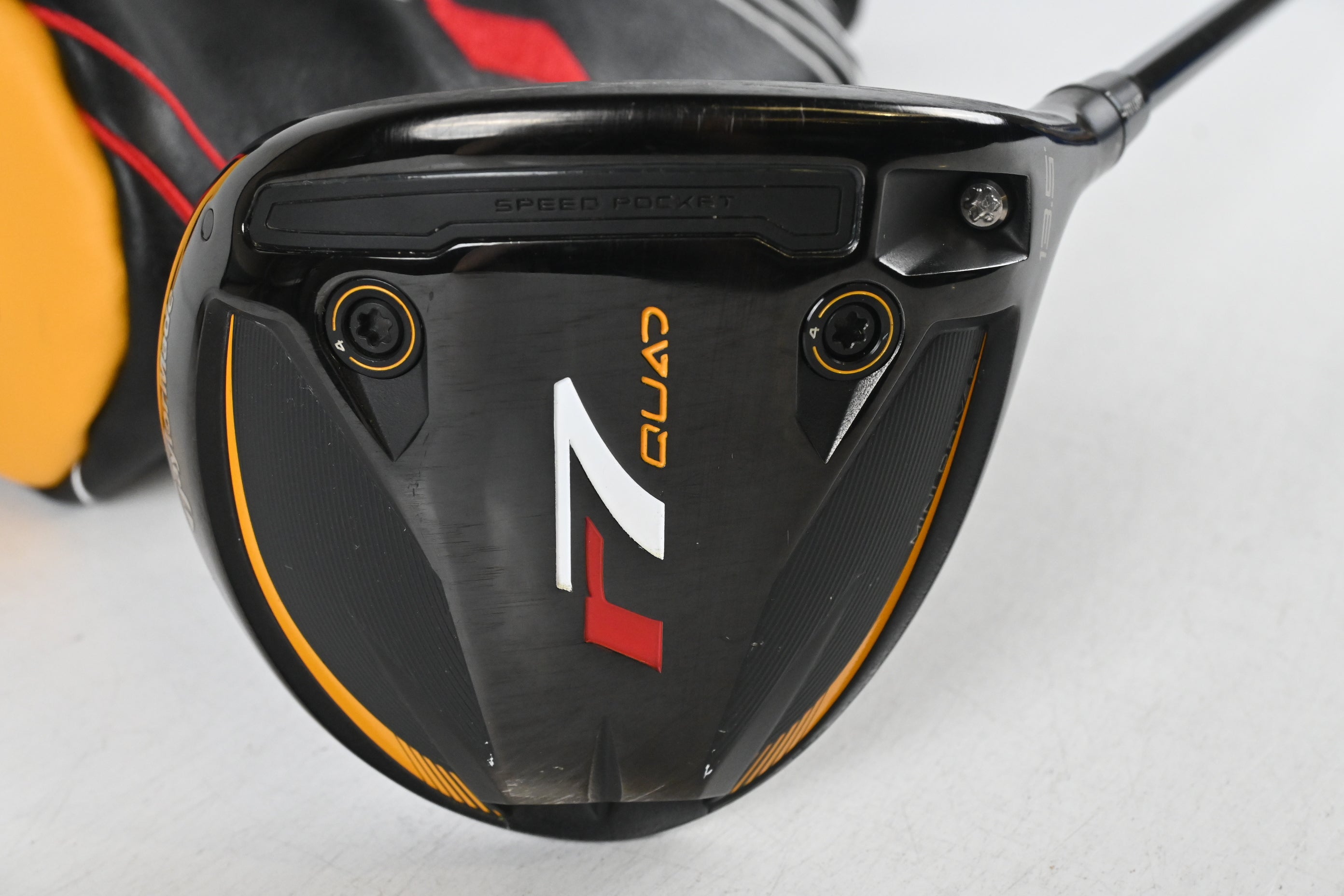 Taylormade R7 Quad Mini Driver / 13.5 Degree / Stiff Flex Fujikura Speeder MD 6