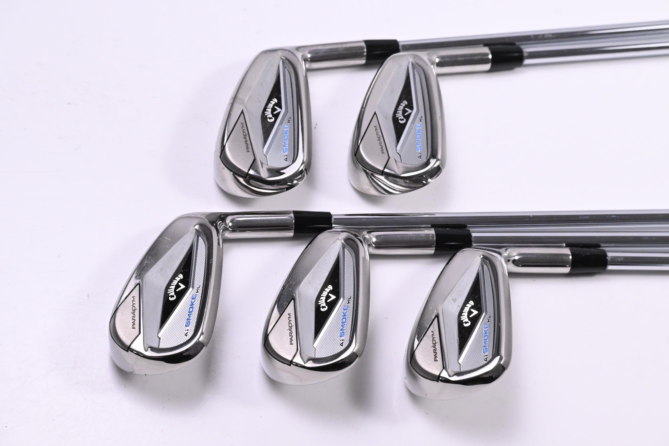 Callaway Paradym Ai Smoke HL Irons / 6-PW / Regular Flex Elevate MPH 95 Shafts