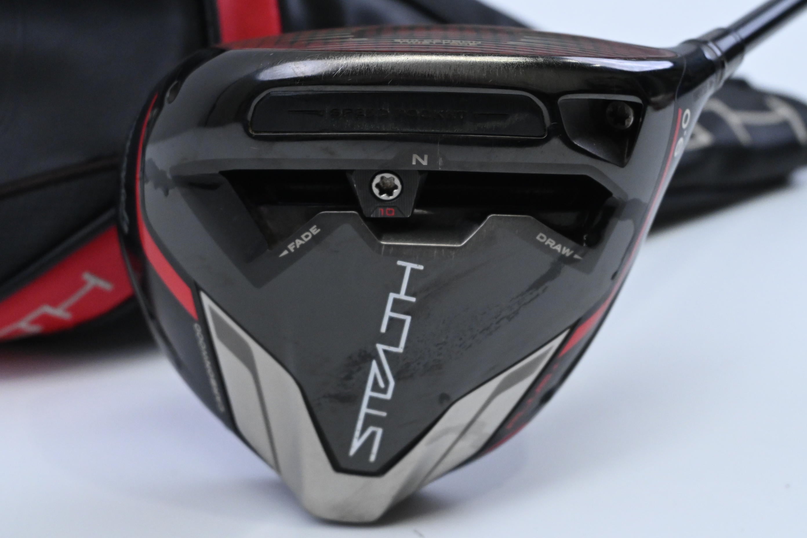 Taylormade Stealth Plus Driver / 9 Degree / Stiff Flex HZRDUS Smoke Red RDX 60