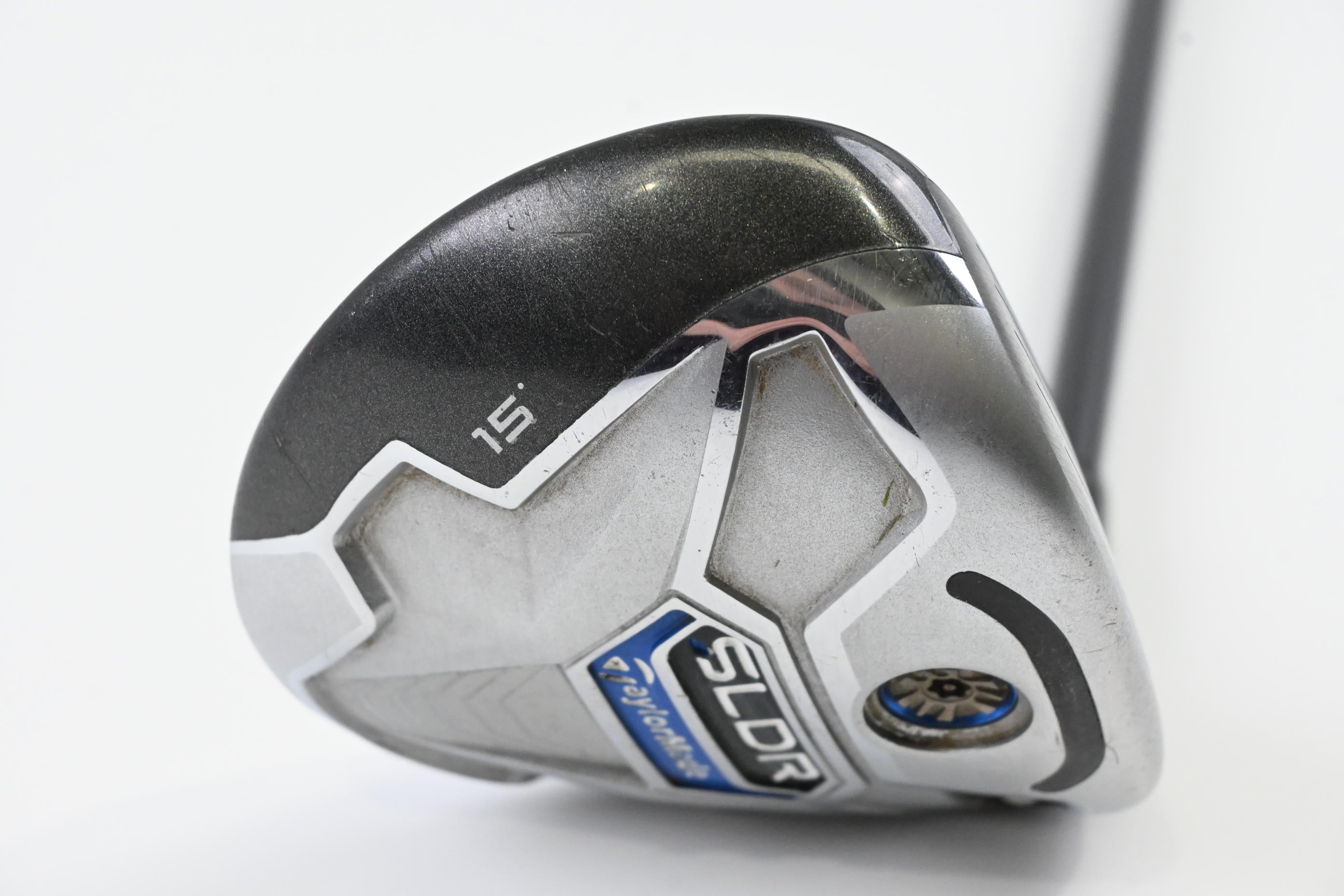 Taylormade SLDR #3 Wood / 15 Degree / Stiff Flex Fujikura Speeder 77 Shaft