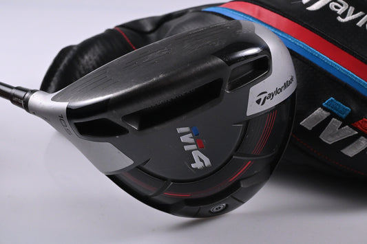 Left Hand Taylormade M4 Driver / 10.5 Degree / Regular Flex Atmos Red 5 Shaft