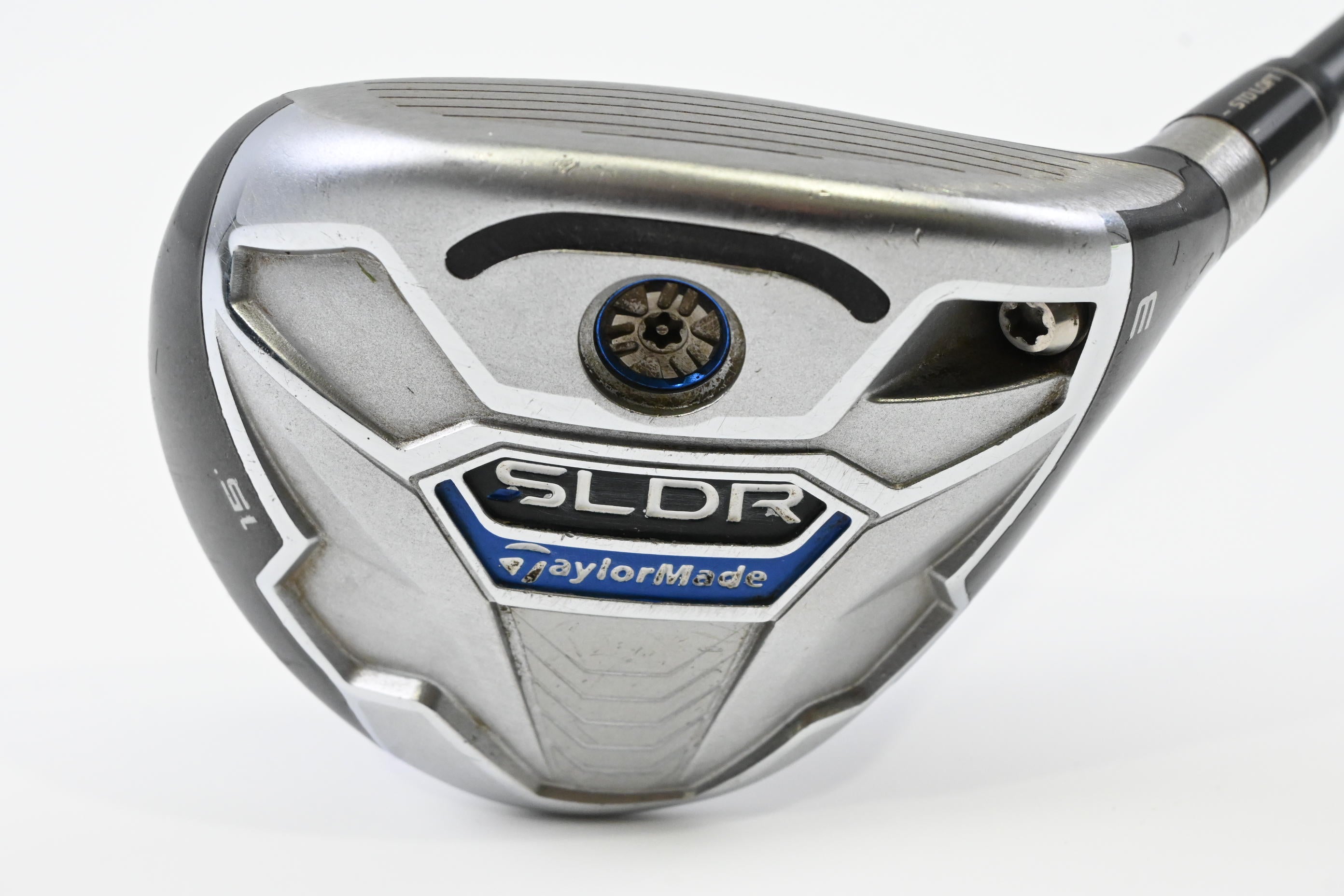 Taylormade SLDR #3 Wood / 15 Degree / Stiff Flex Fujikura Speeder 77 Shaft