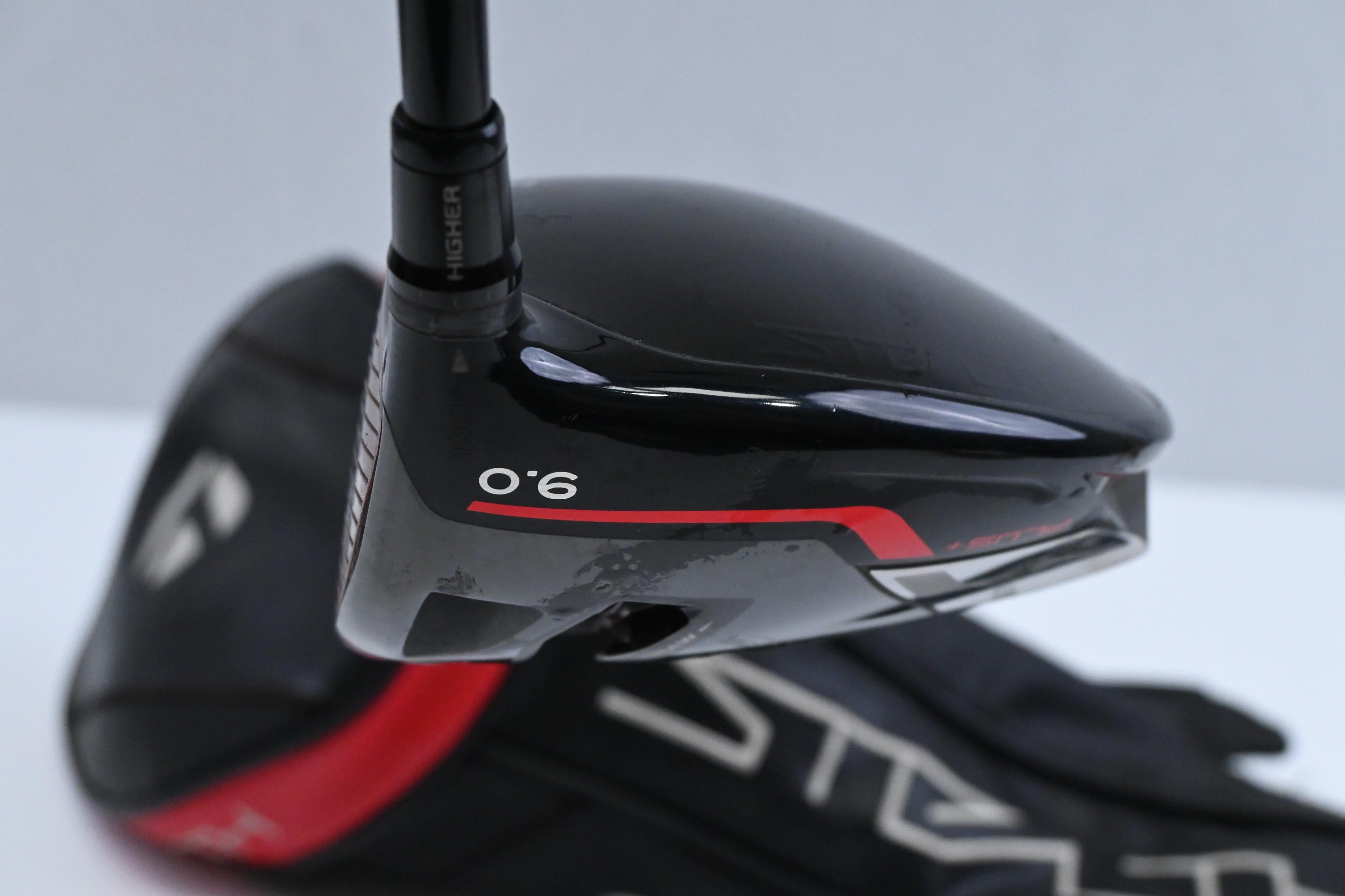 Taylormade Stealth Plus Driver / 9 Degree / Stiff Flex HZRDUS Smoke Red RDX 60