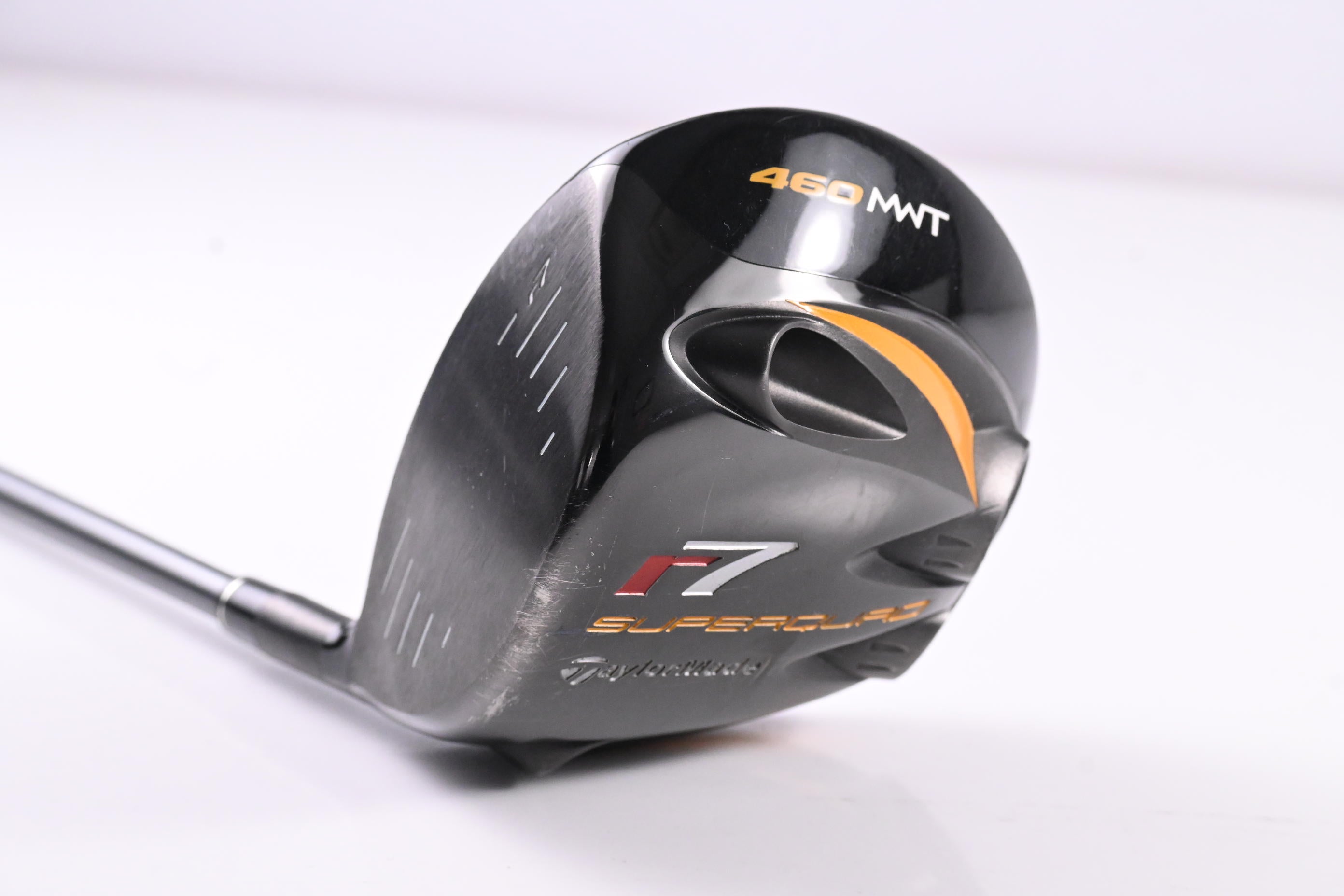 Left Hand Taylormade R7 Superquad Driver / 9.5 Degree / Stiff Flex Reax 65 Shaft