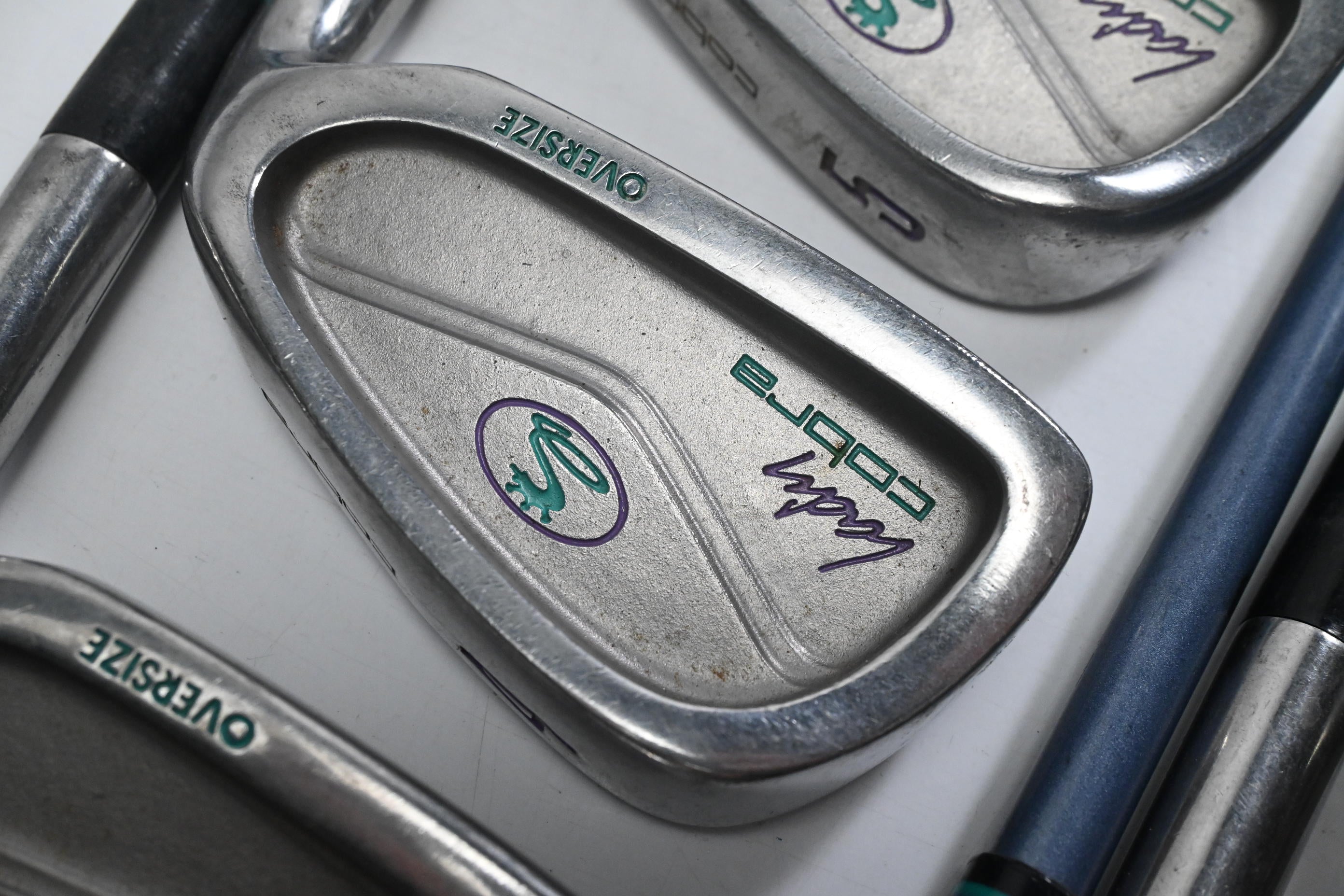 Ladies Cobra King Cobra Oversize Irons / 3-PW+SW / Ladies Flex Cobra Shafts