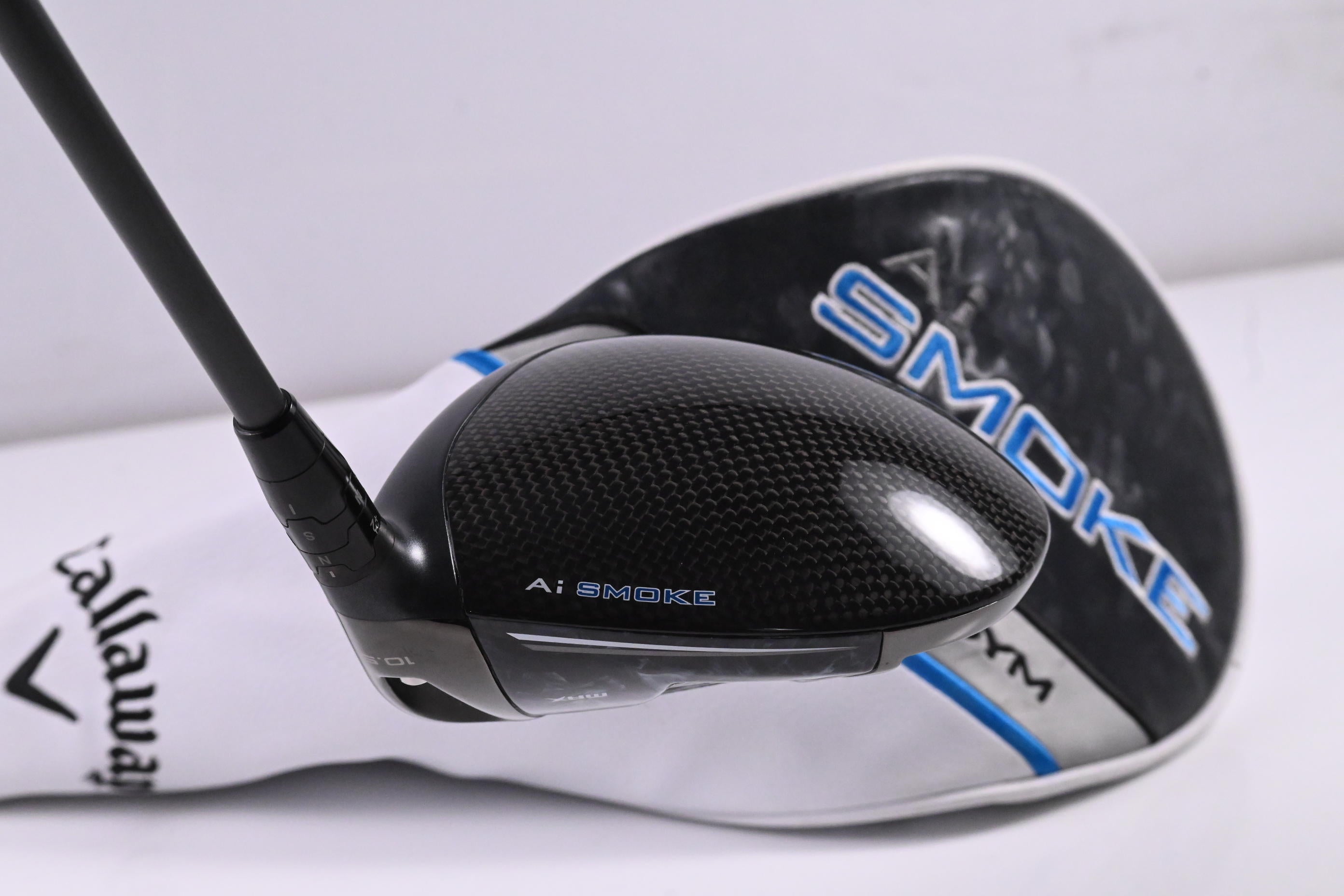 Callaway Paradym Ai Smoke Max Driver / 10.5 Degree / Stiff Flex HZRDUS Black 70