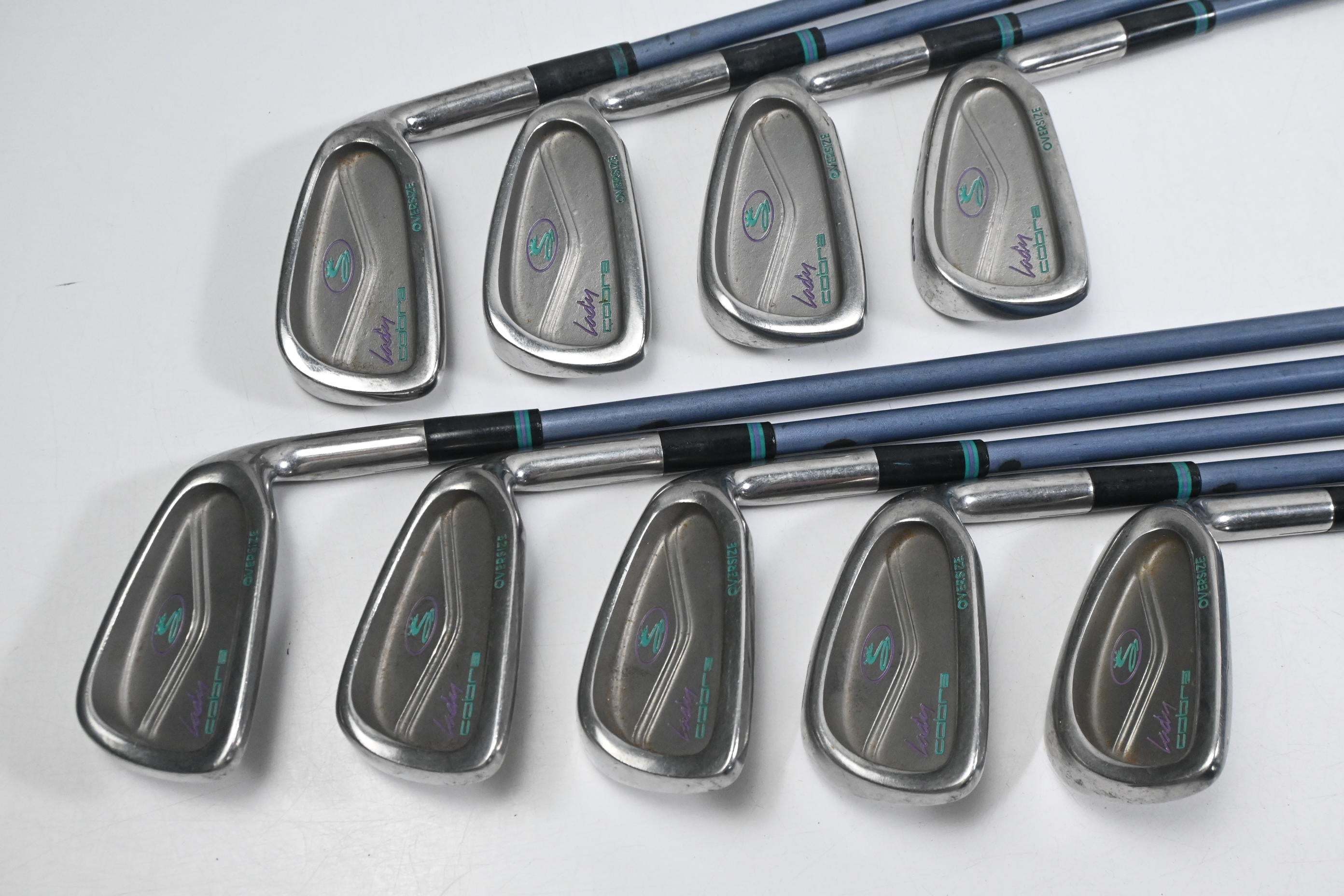 Ladies Cobra King Cobra Oversize Irons / 3-PW+SW / Ladies Flex Cobra Shafts