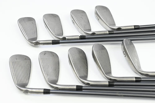 Ping GMax Irons / 4-PW+UW+SW / Silver Dot / Senior Flex Ping CFS 65 Shaft
