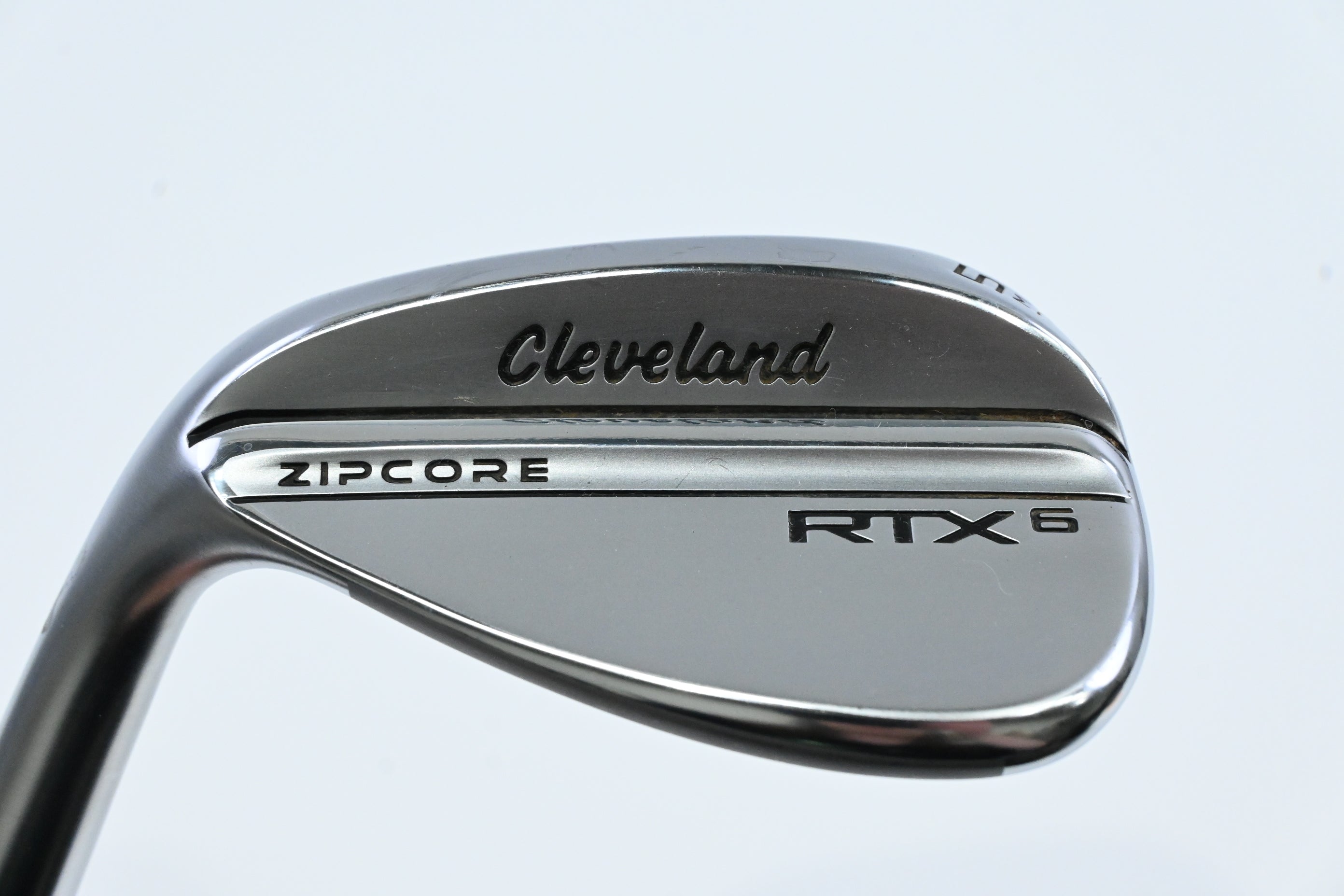 Left Hand Cleveland RTX 6 Zipcore Sand Wedge / 54 Degree / Wedge Flex DG Spinner