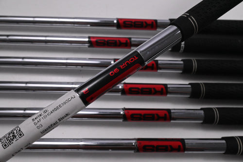 Cobra King F9 Irons / 5-PW+GW+SW / Regular Flex KBS Tour 90 Shafts