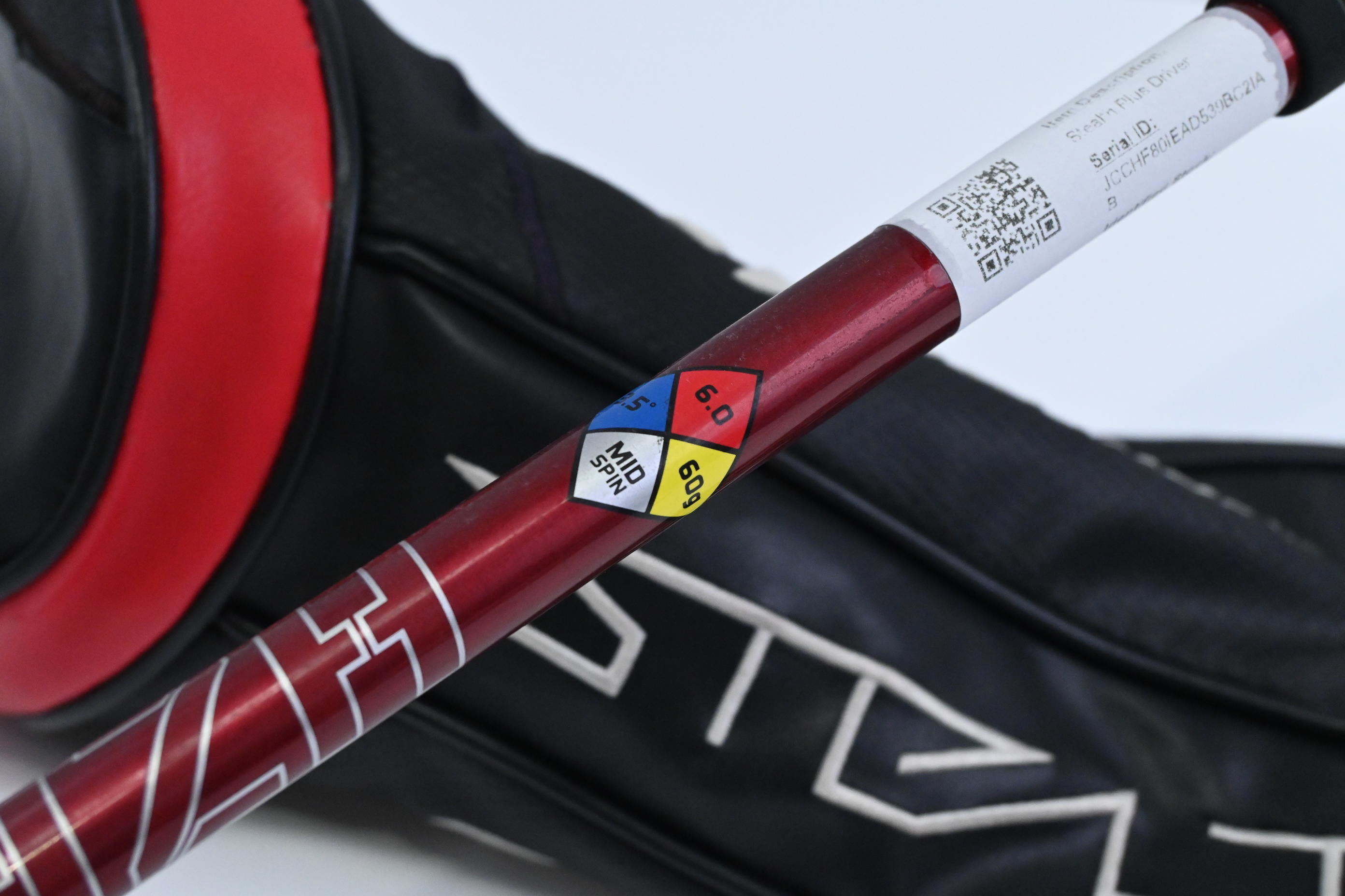 Taylormade Stealth Plus Driver / 9 Degree / Stiff Flex HZRDUS Smoke Red RDX 60