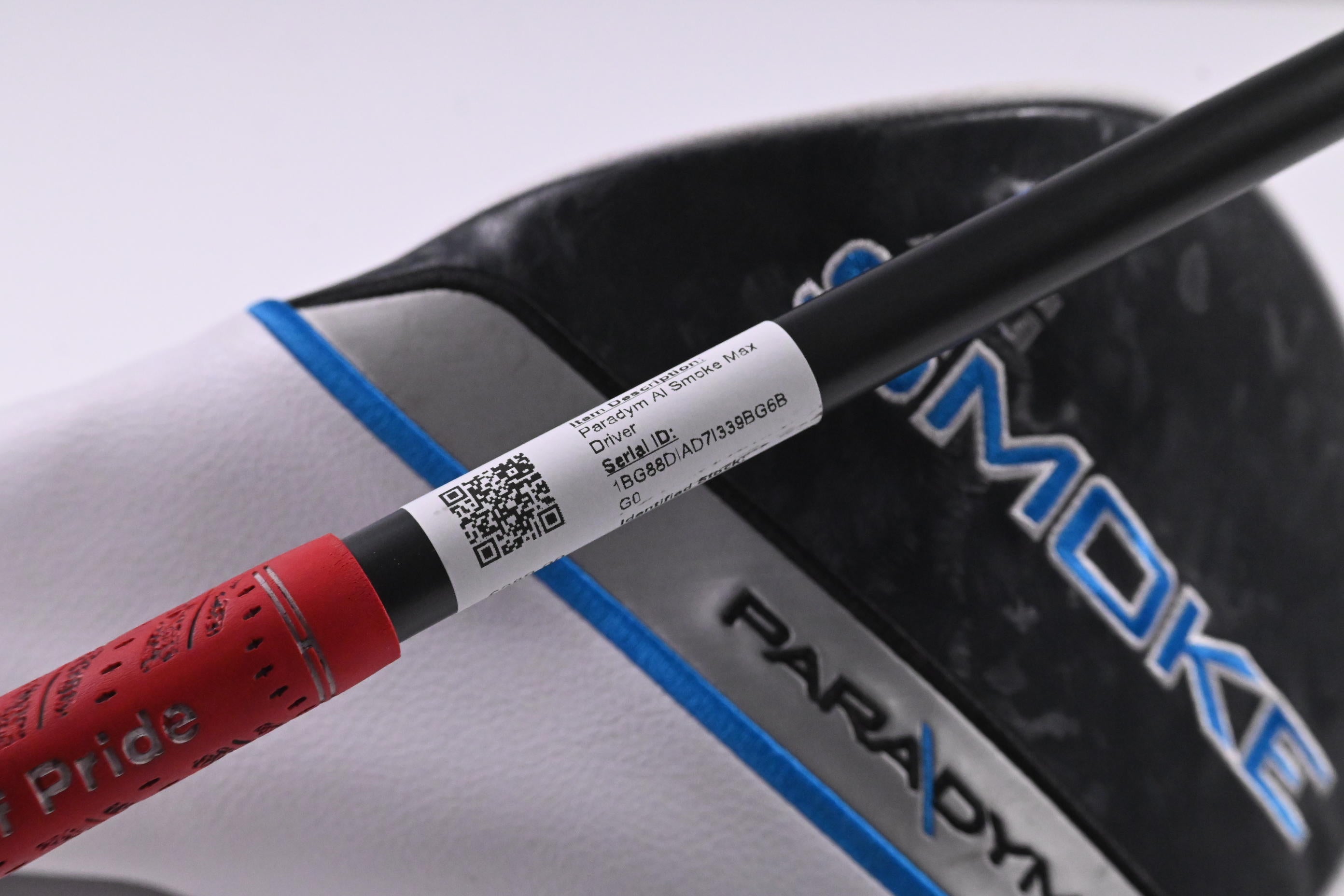Callaway Paradym Ai Smoke Max Driver / 10.5 Degree / Stiff Flex HZRDUS Black 70