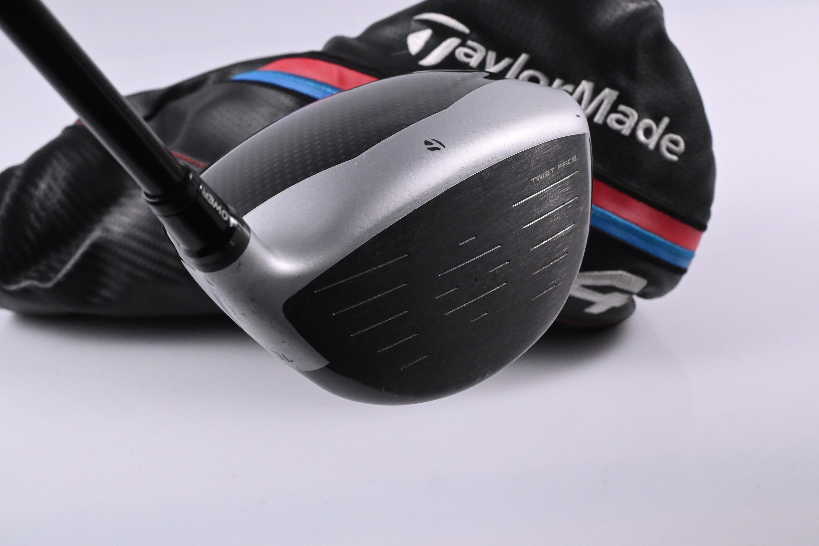 Left Hand Taylormade M4 Driver / 10.5 Degree / Regular Flex Atmos Red 5 Shaft