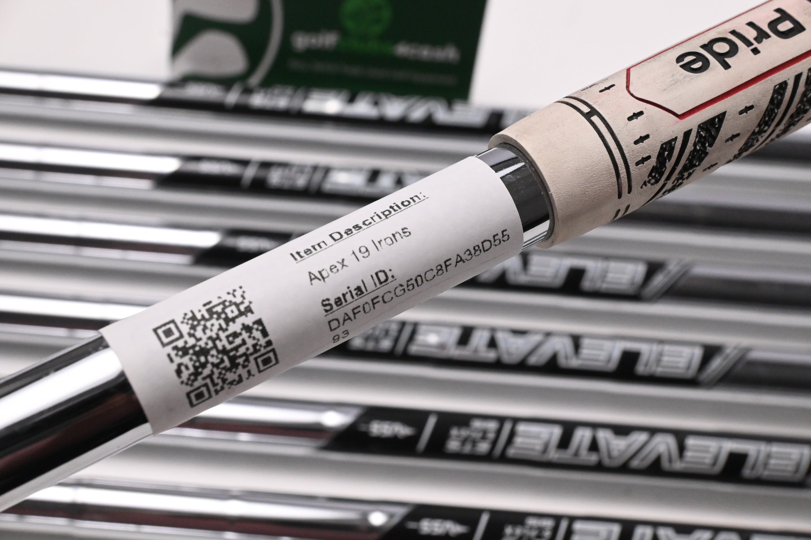 Callaway Apex 19 Irons / 3-PW / Stiff Flex Elevate ETS 85 Shafts