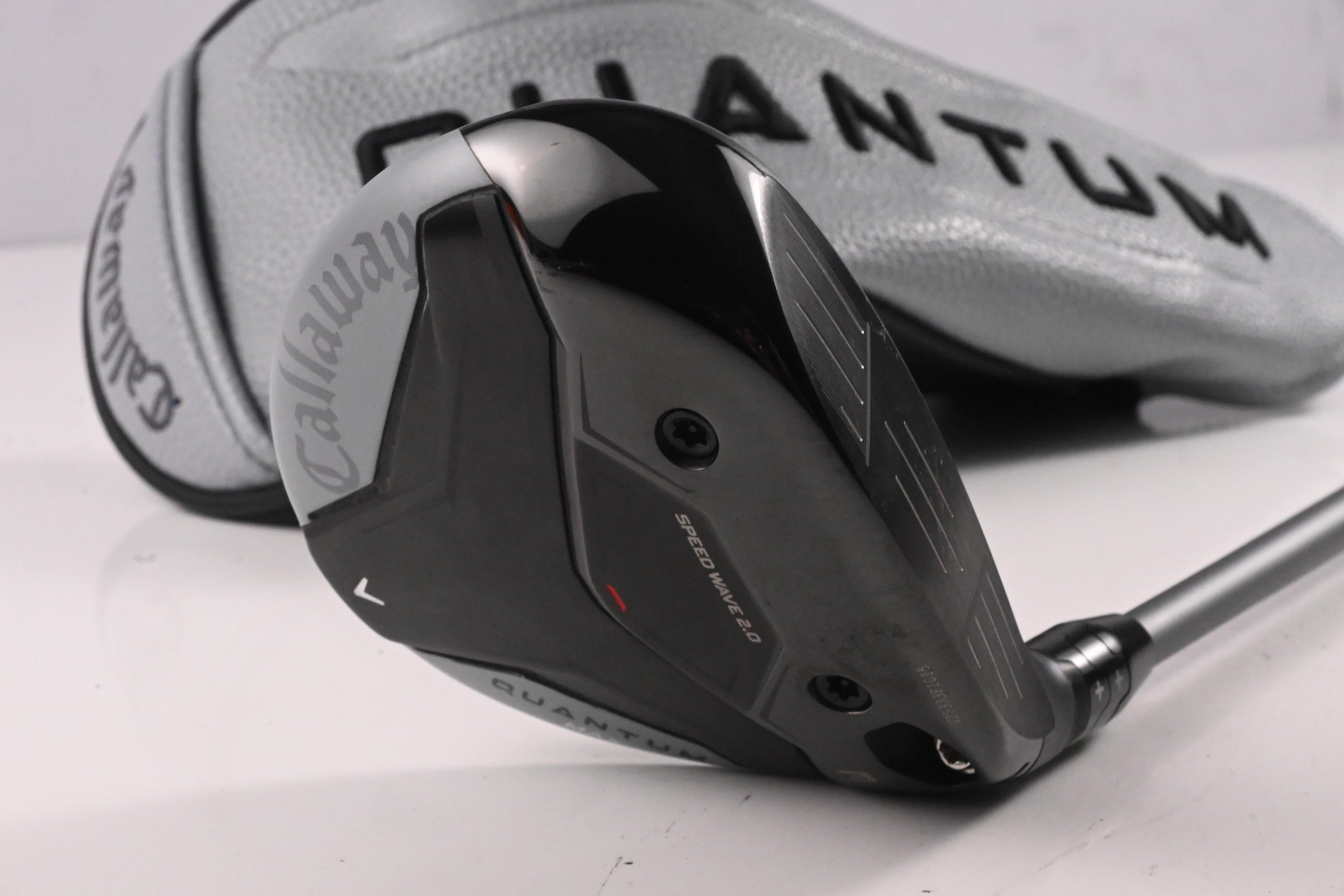Callaway Quantum Max #3 Wood / 15 Degree / Regular Flex Denali Frost Silver 60