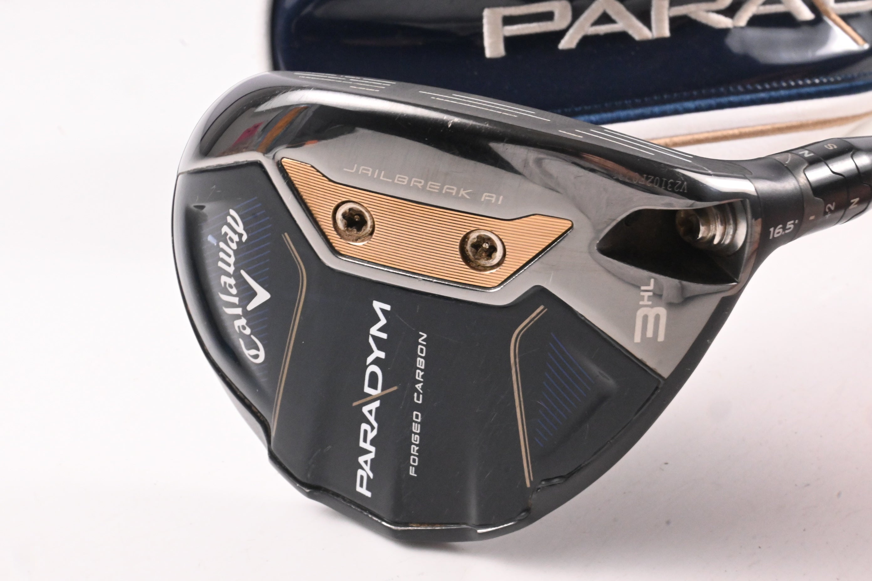Callaway Paradym HL #3 Wood / 16.5 Degree / Regular Flex HZRDUS Silver 60 Shaft