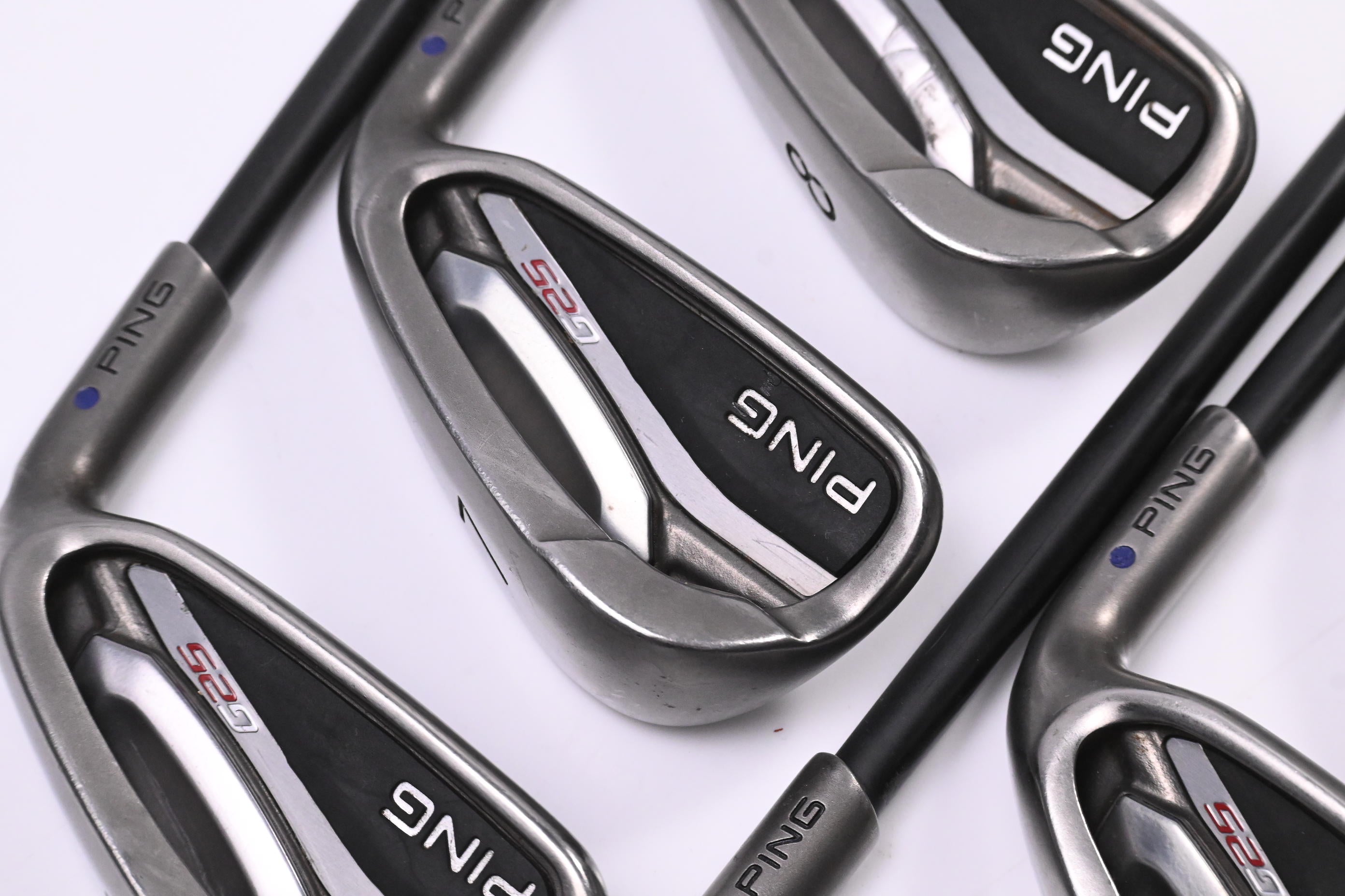 Ping G25 Irons / 6-PW+SW / Purple Dot / Senior Flex Ping TFC 189 Shafts