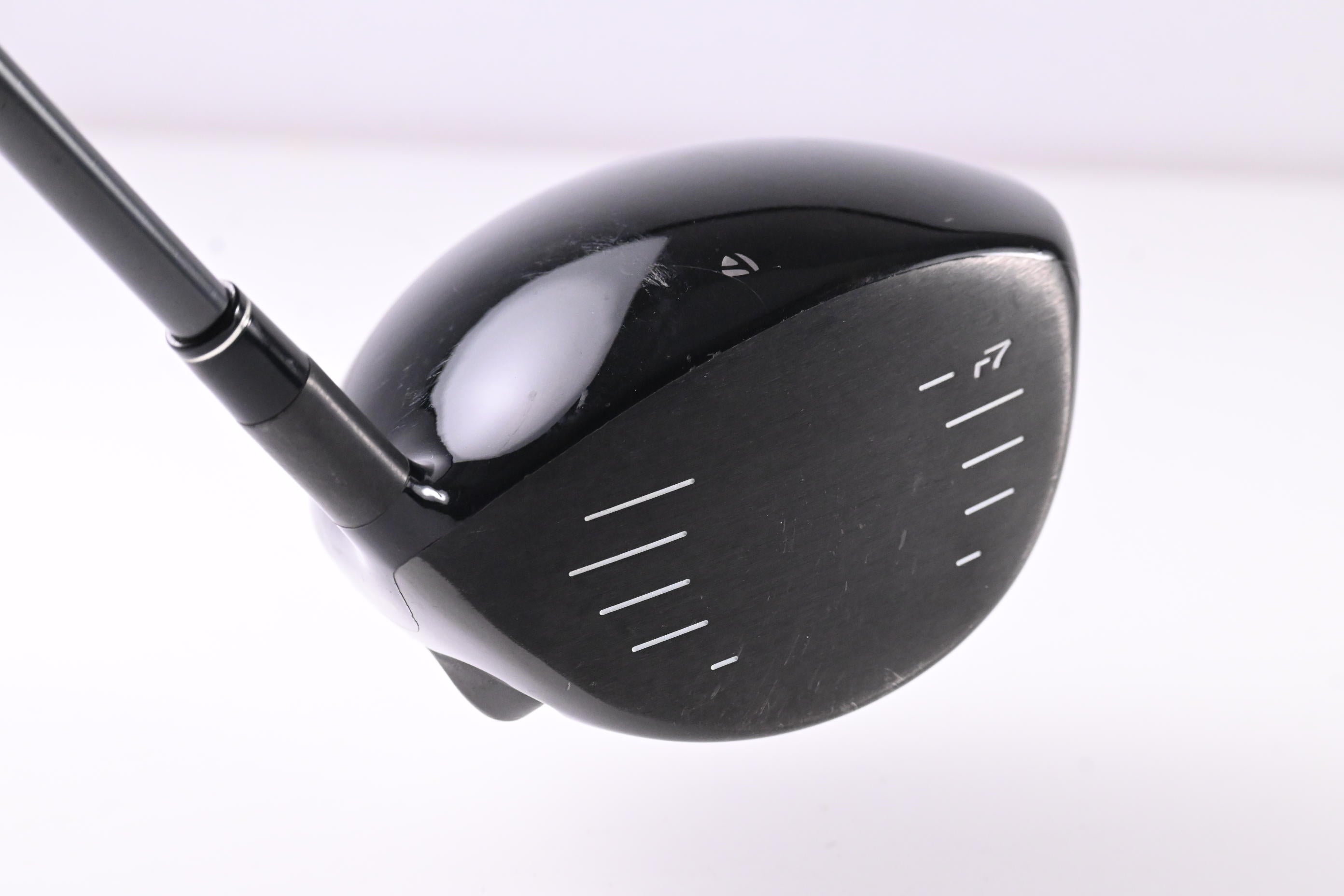 Left Hand Taylormade R7 Superquad Driver / 9.5 Degree / Stiff Flex Reax 65 Shaft