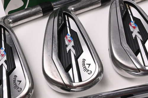 Callaway XR Irons / 5-PW+SW / Regular Flex Speedstep 80 Shafts