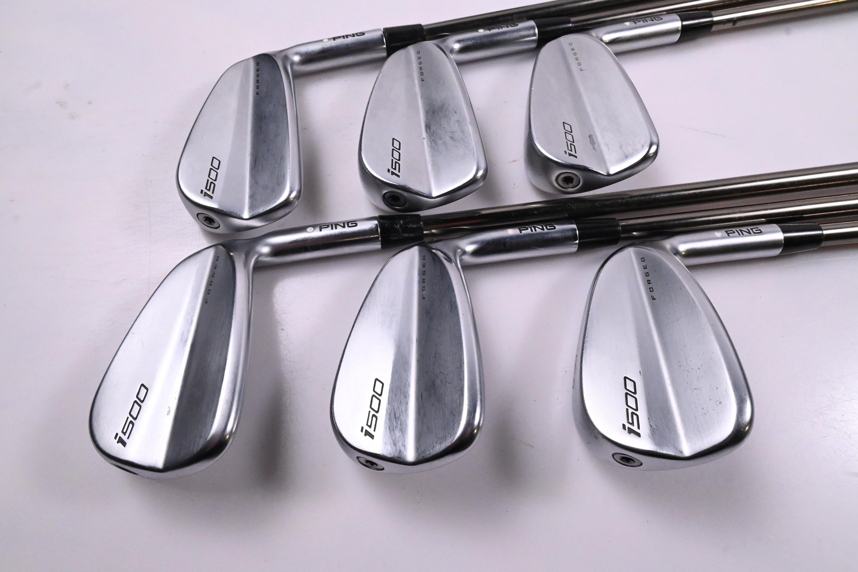 Ping i500 Irons / 5-PW / White Dot / Senior Flex UST Recoil ES760 Shafts