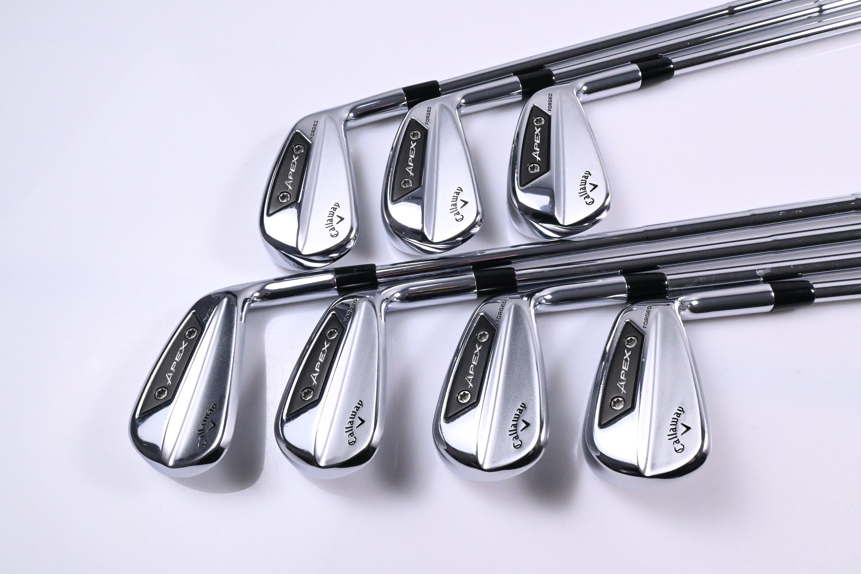 Callaway Apex Ai150 Irons / 4-PW / Stiff Flex Dynamic Gold Mid 115 S300 Shafts