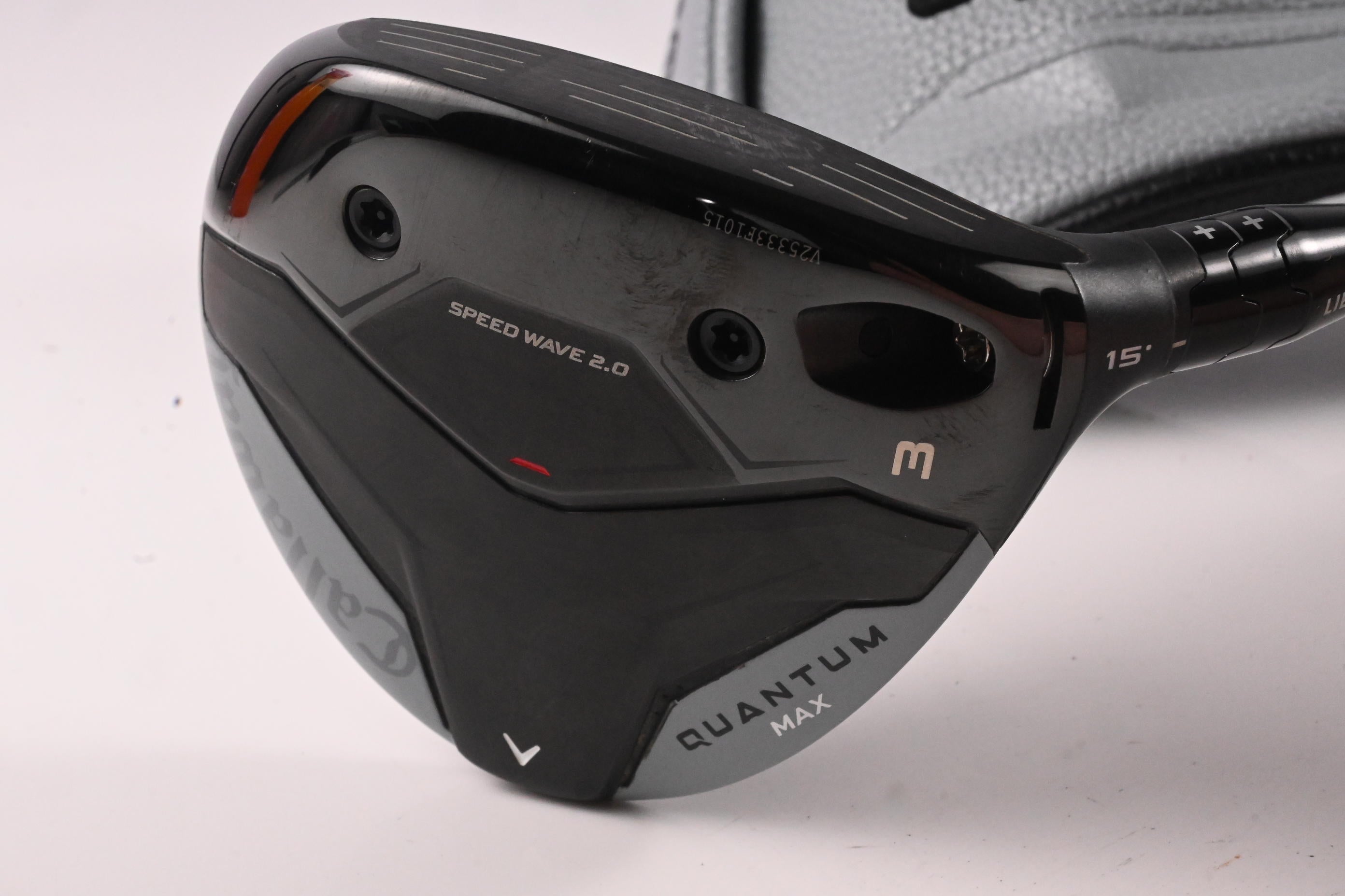 Callaway Quantum Max #3 Wood / 15 Degree / Regular Flex Denali Frost Silver 60