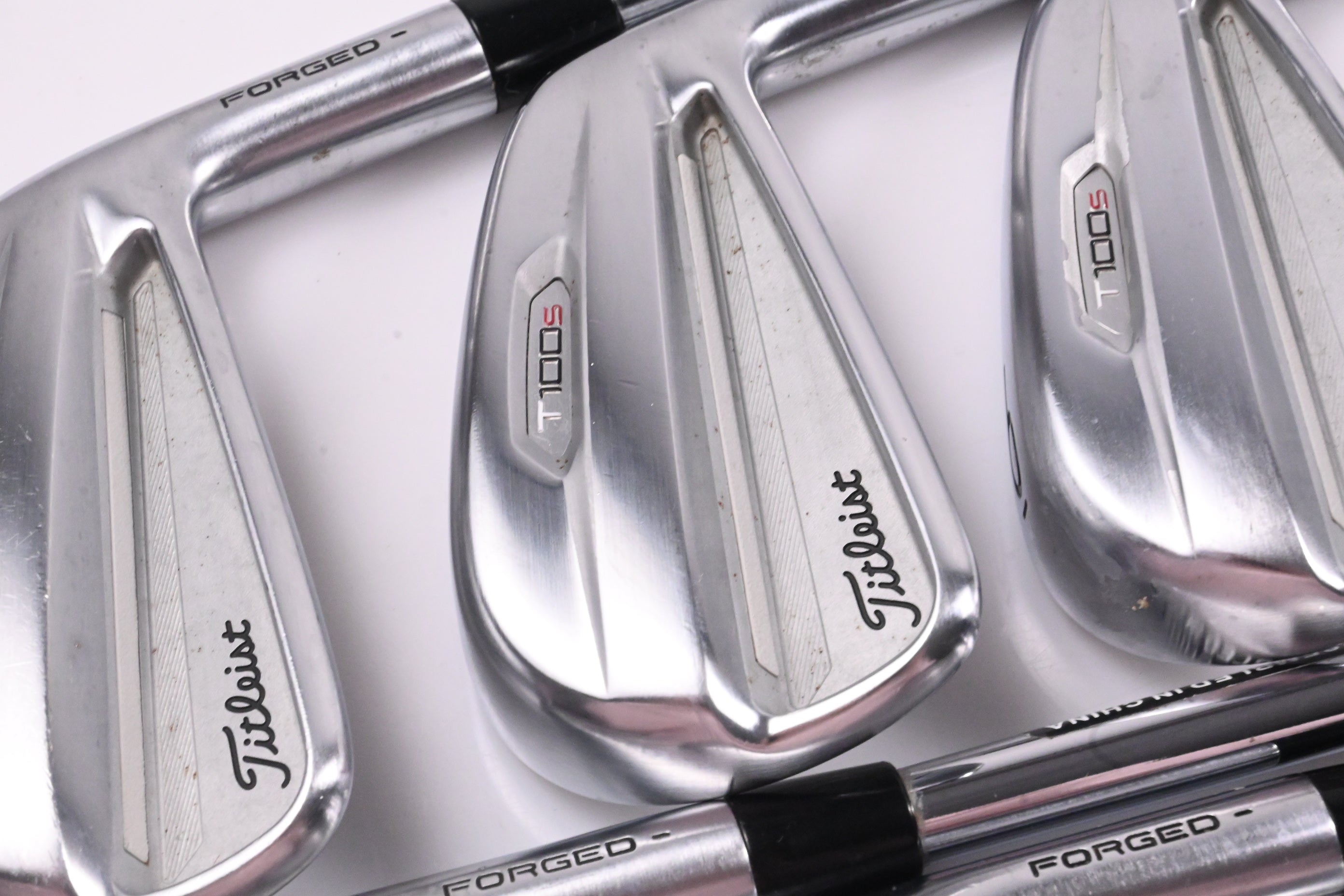 Titleist T100.S 2021 Irons / 4-PW / Stiff Flex Project X LZ 120 Shafts