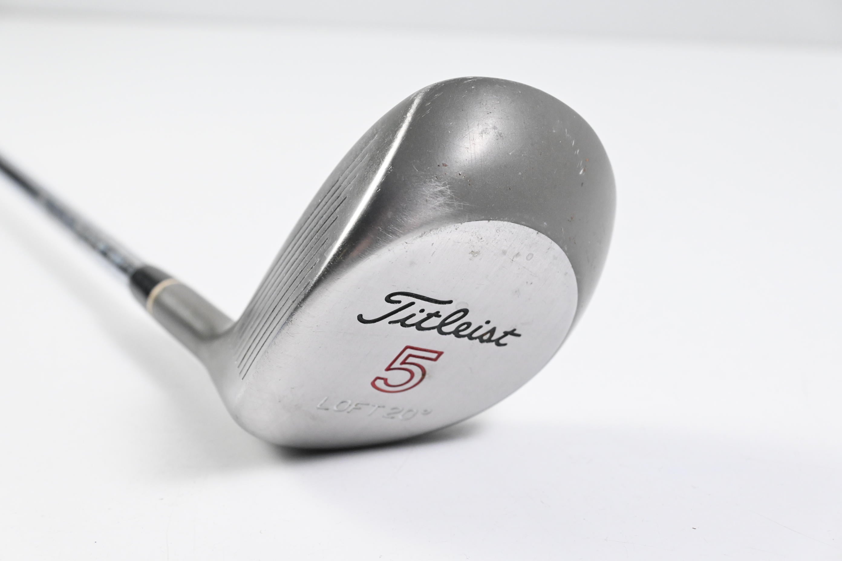 Left Hand Titleist #5 Wood / 20 Degree / Regular Flex Dynamic Gold R3000 Shaft
