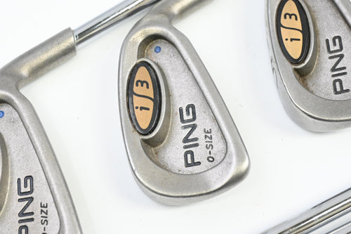 Ping i3 O-Size Irons / 3-PW+SW / Blue Dot / Regular Flex Ping Cushin JZ Shaft