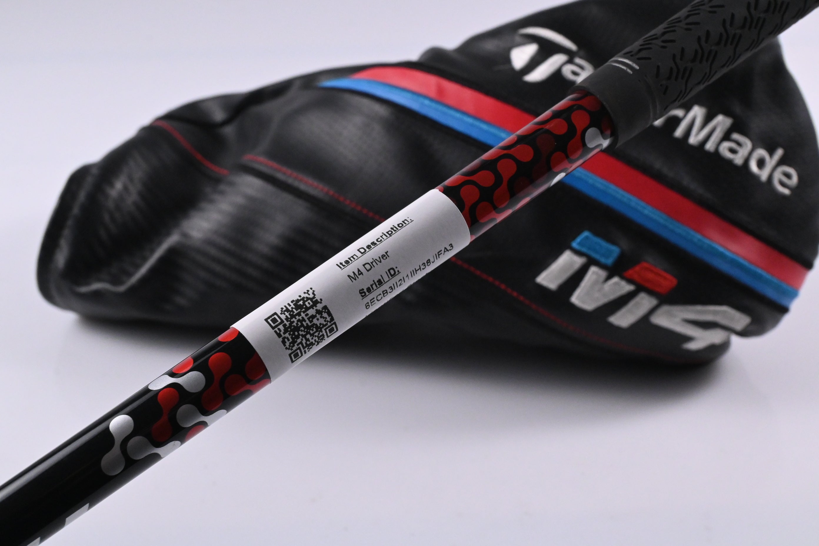 Left Hand Taylormade M4 Driver / 10.5 Degree / Regular Flex Atmos Red 5 Shaft