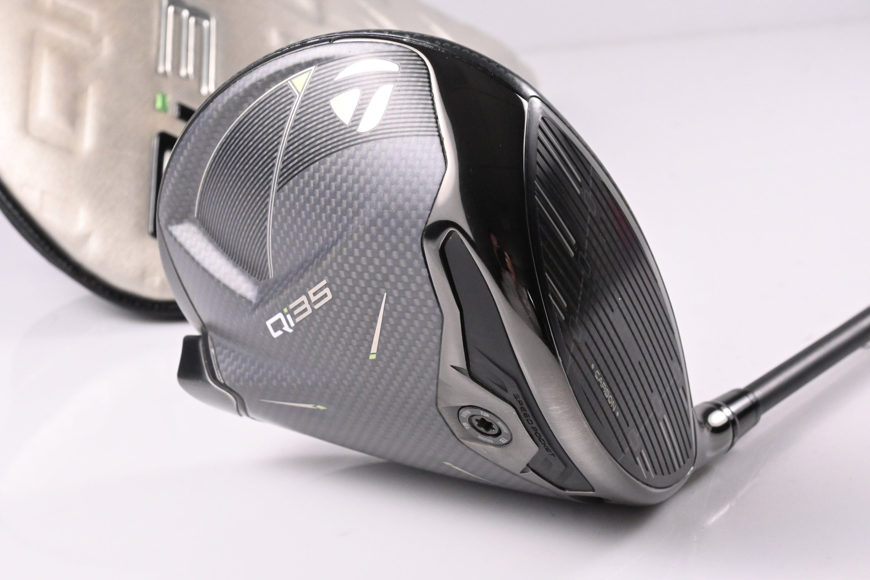 Taylormade Qi35 Driver / 9 Degree / Stiff Flex Kai'li Dark Waves White 60 Shaft